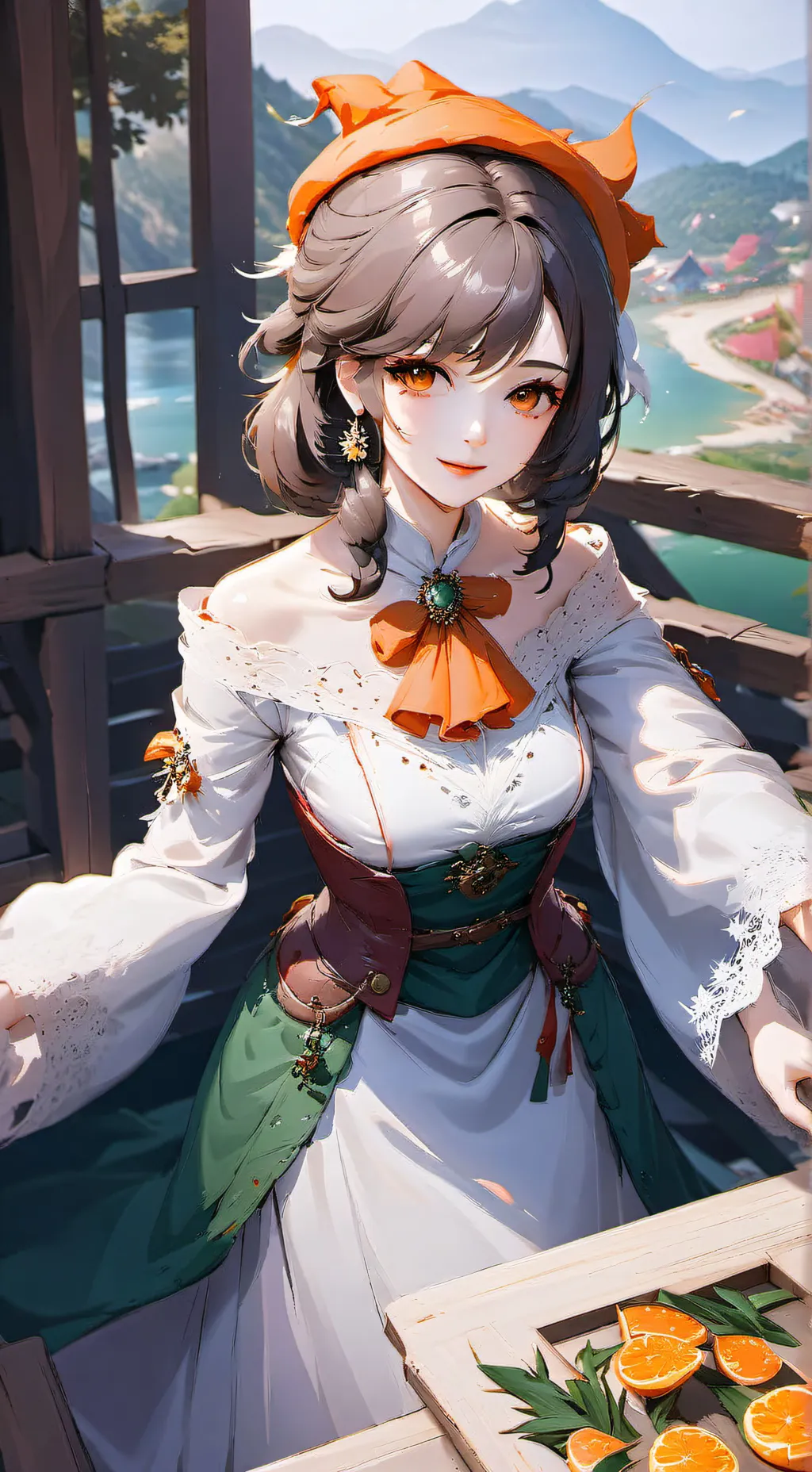 ai character: clementine background