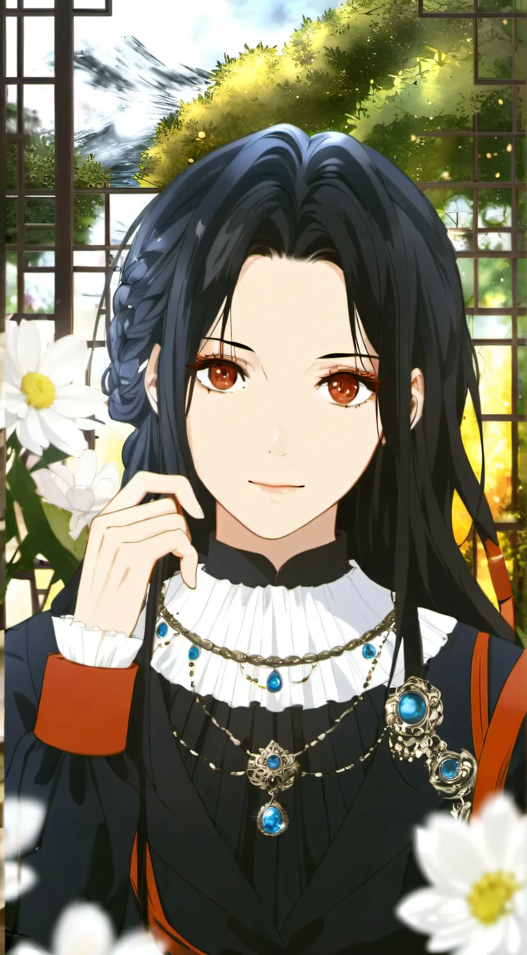 ai character: elsa background