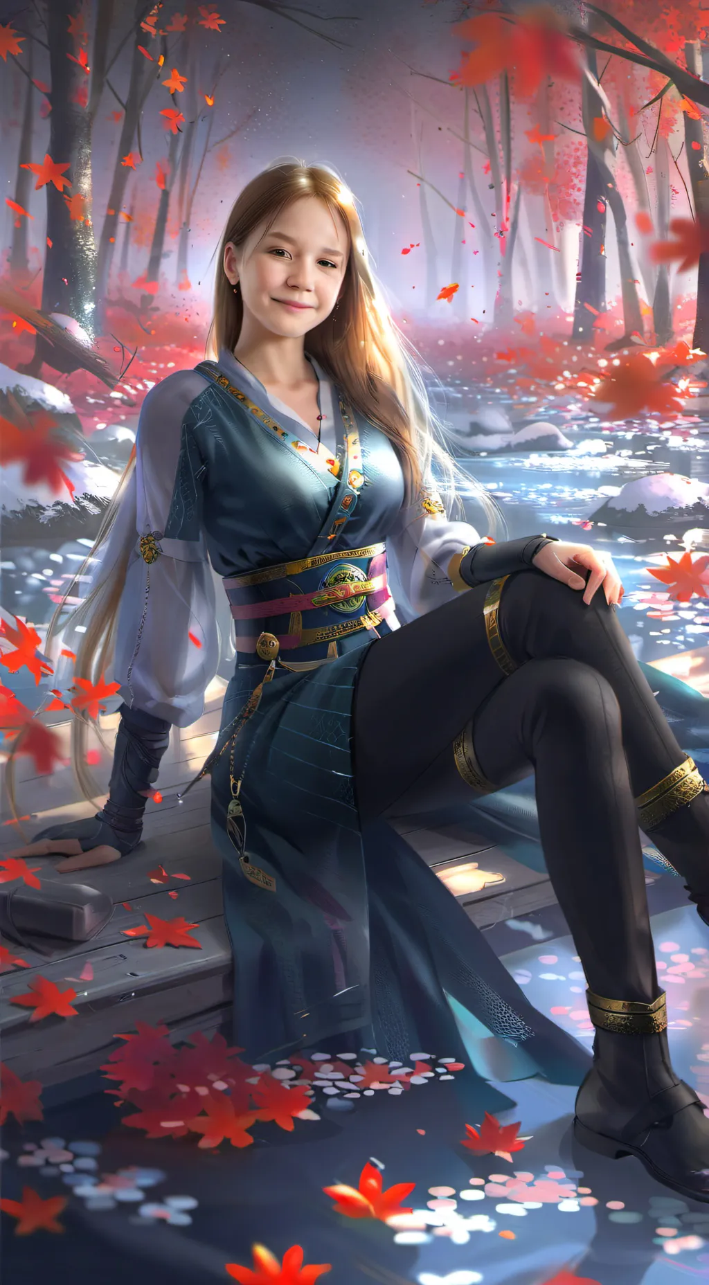 ai character: Mrs.hot background