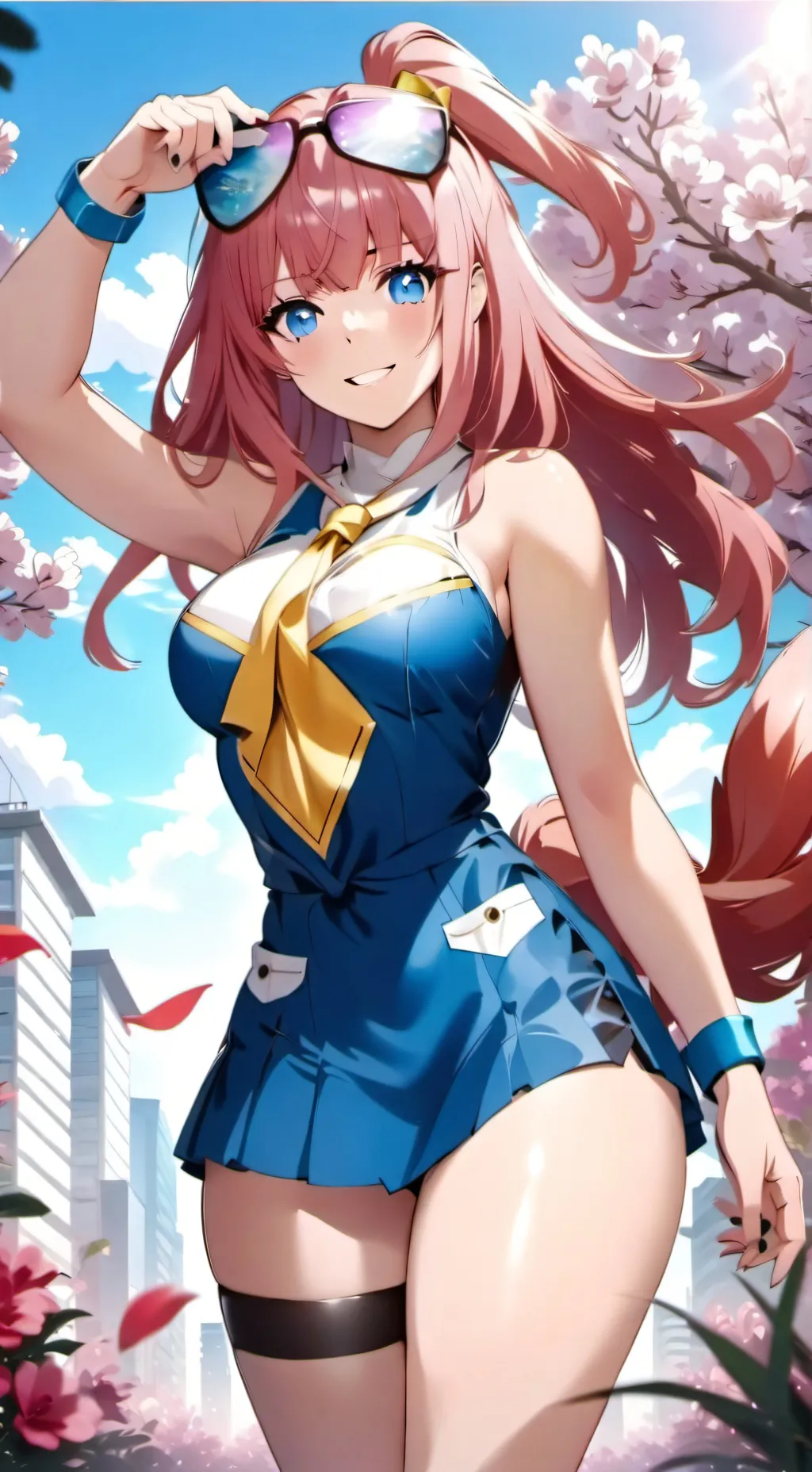 ai character: NIINOO NAKANO  . background