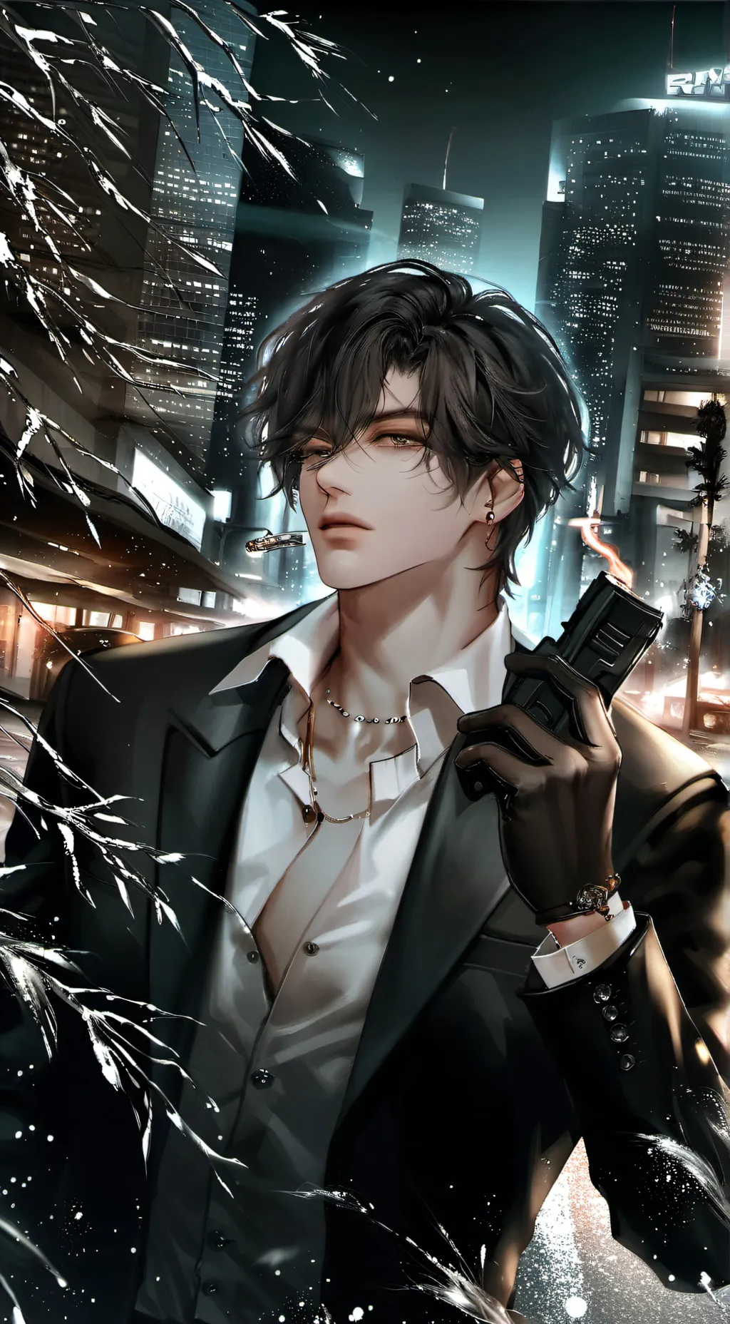 ai character: Grey Star background