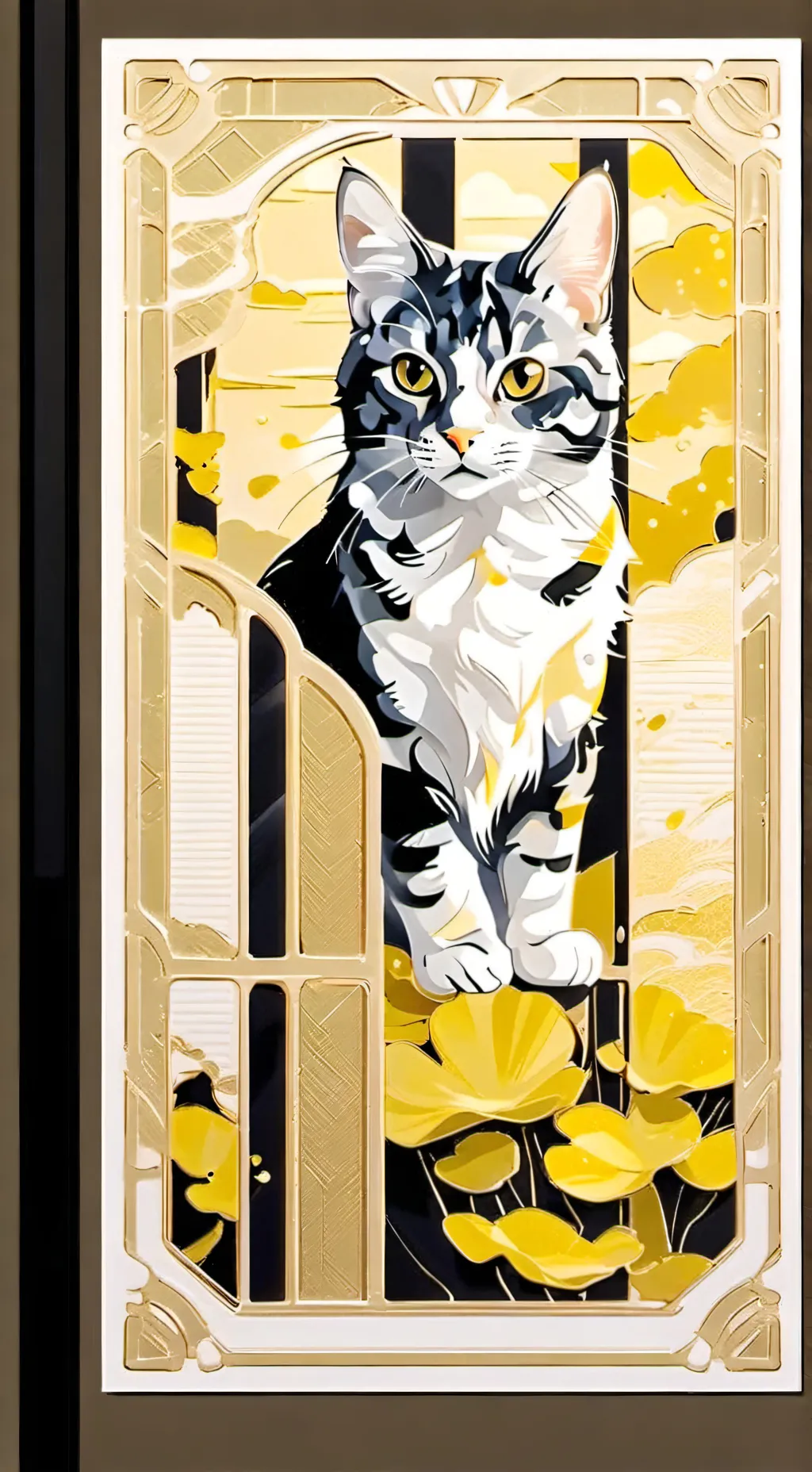 ai character: took your fries background