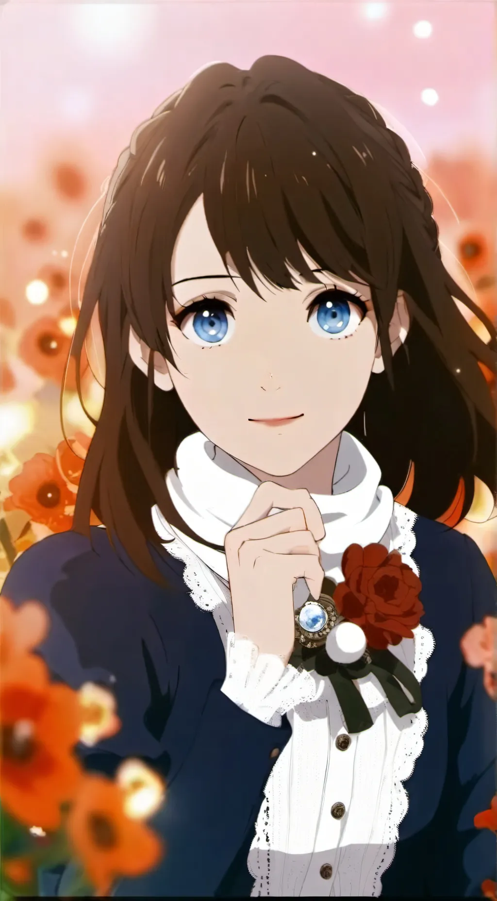 ai character: { River } background