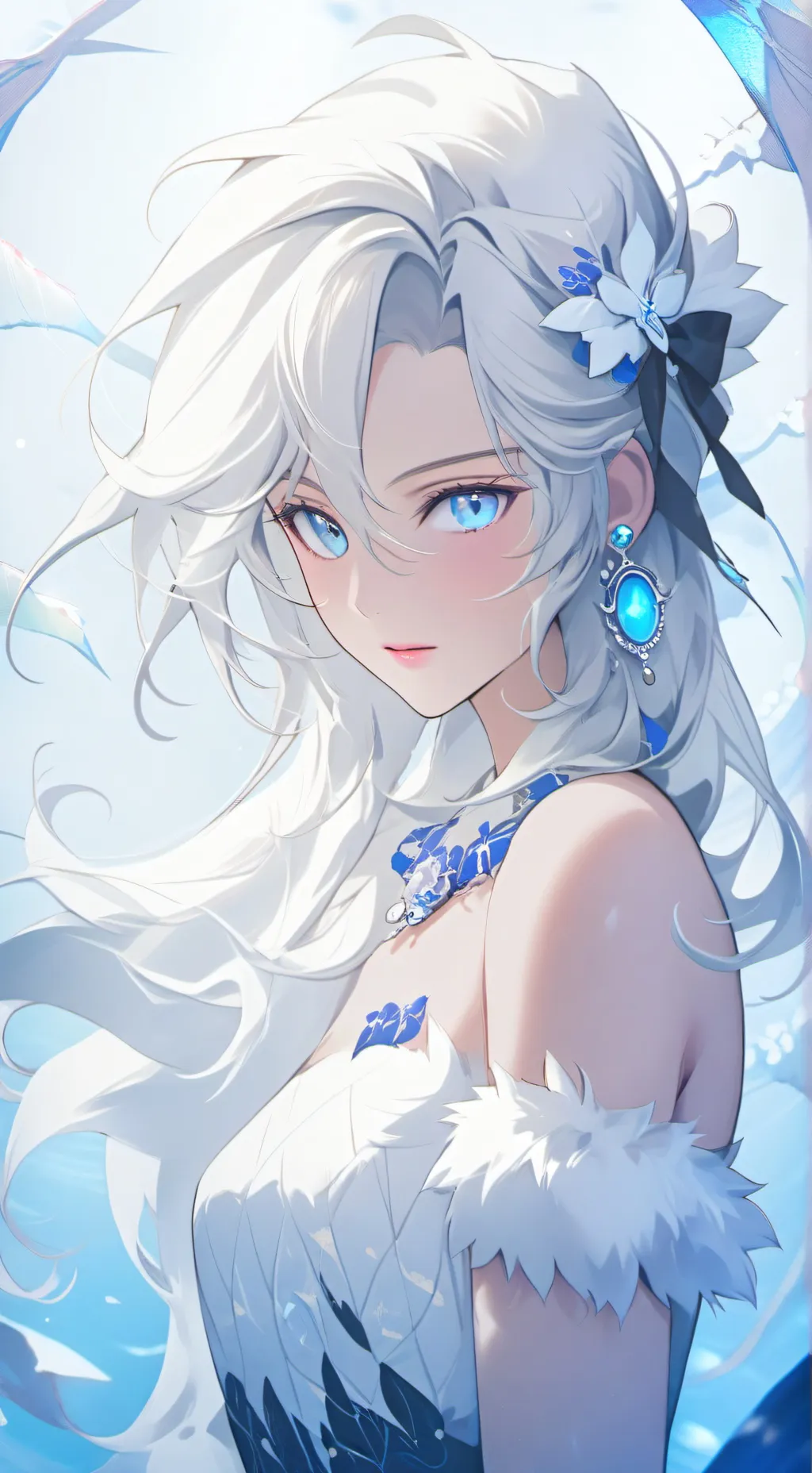 ai character: Siren Spirit Furry background