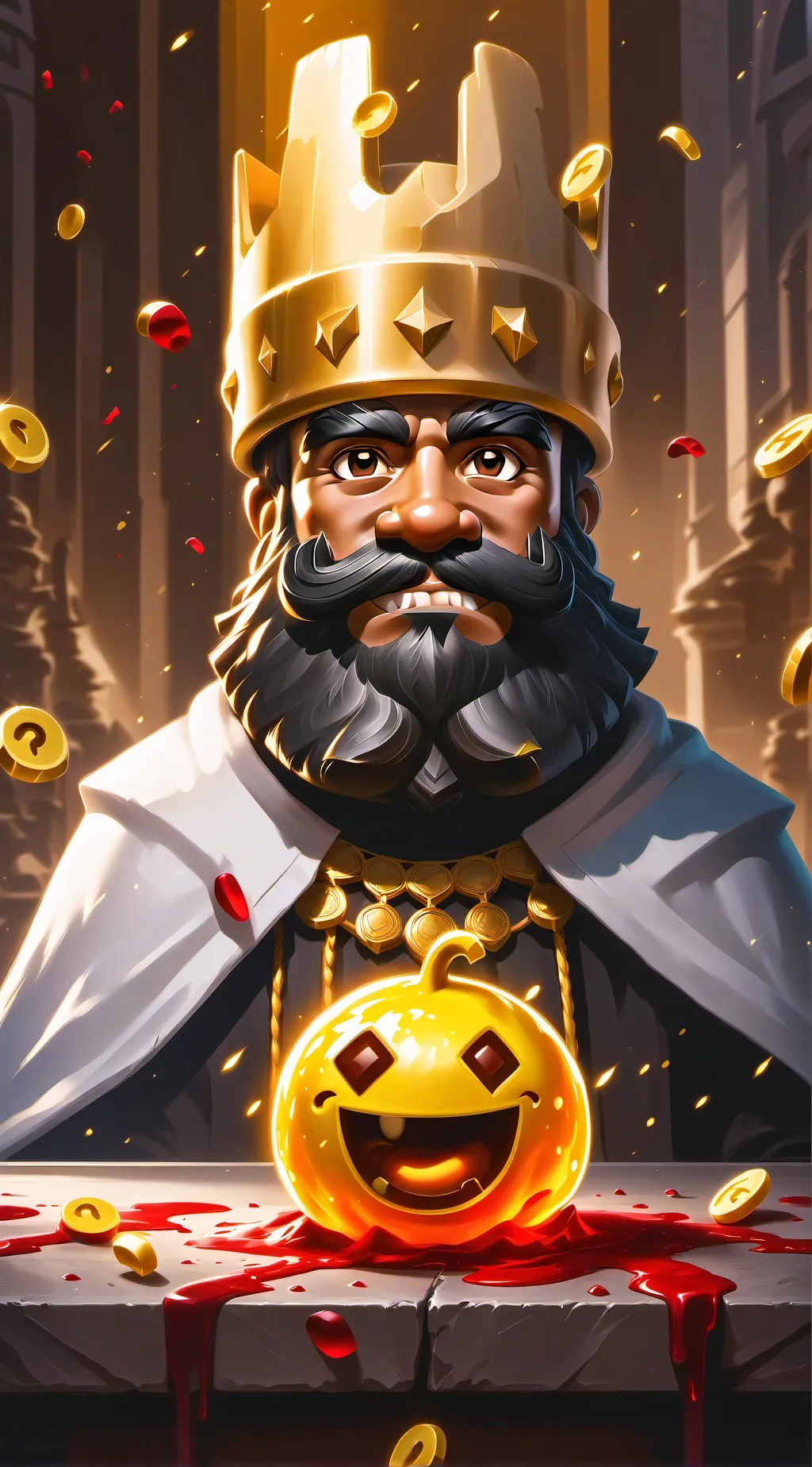 ai character: 👋👋 background