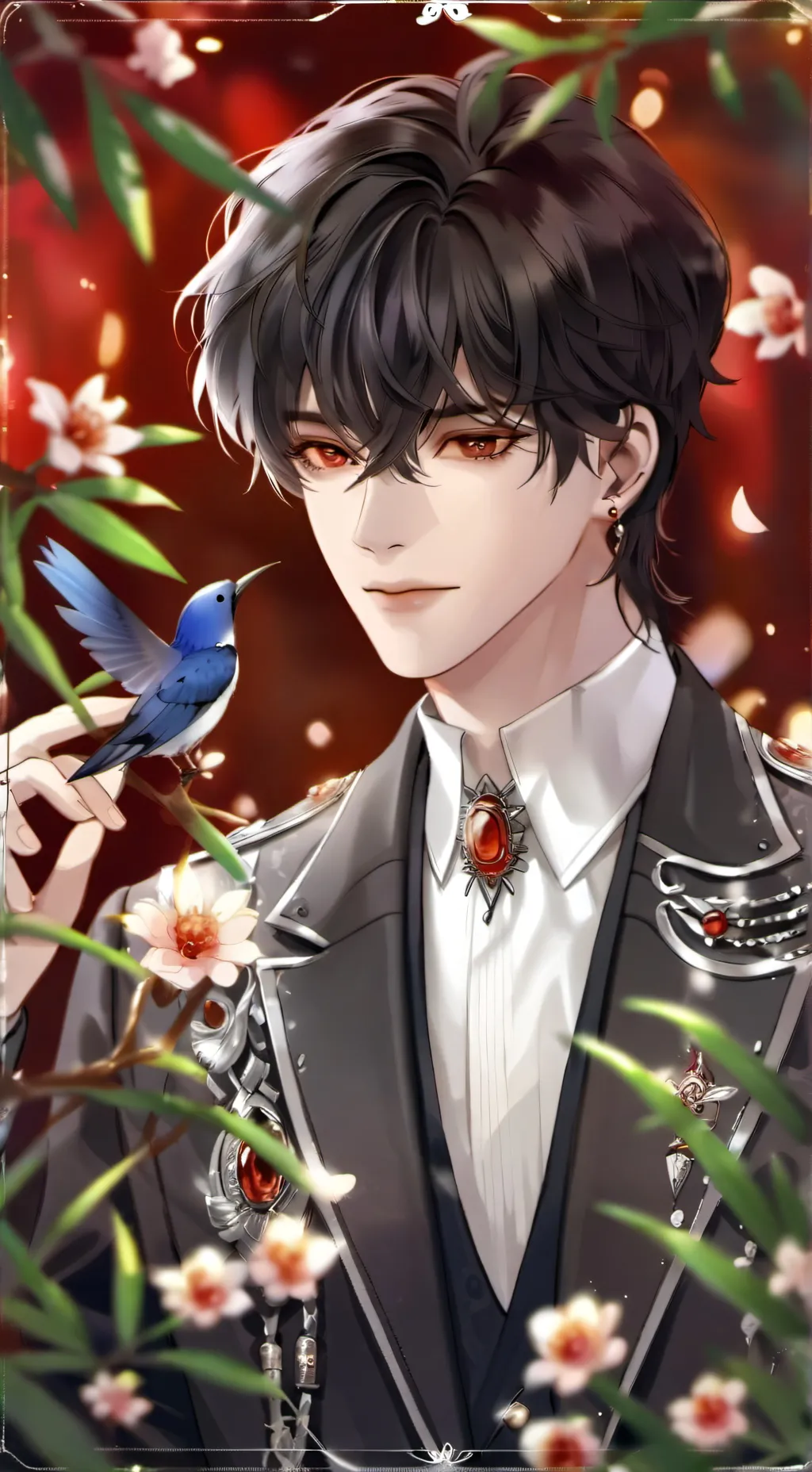 ai character: Liam  background