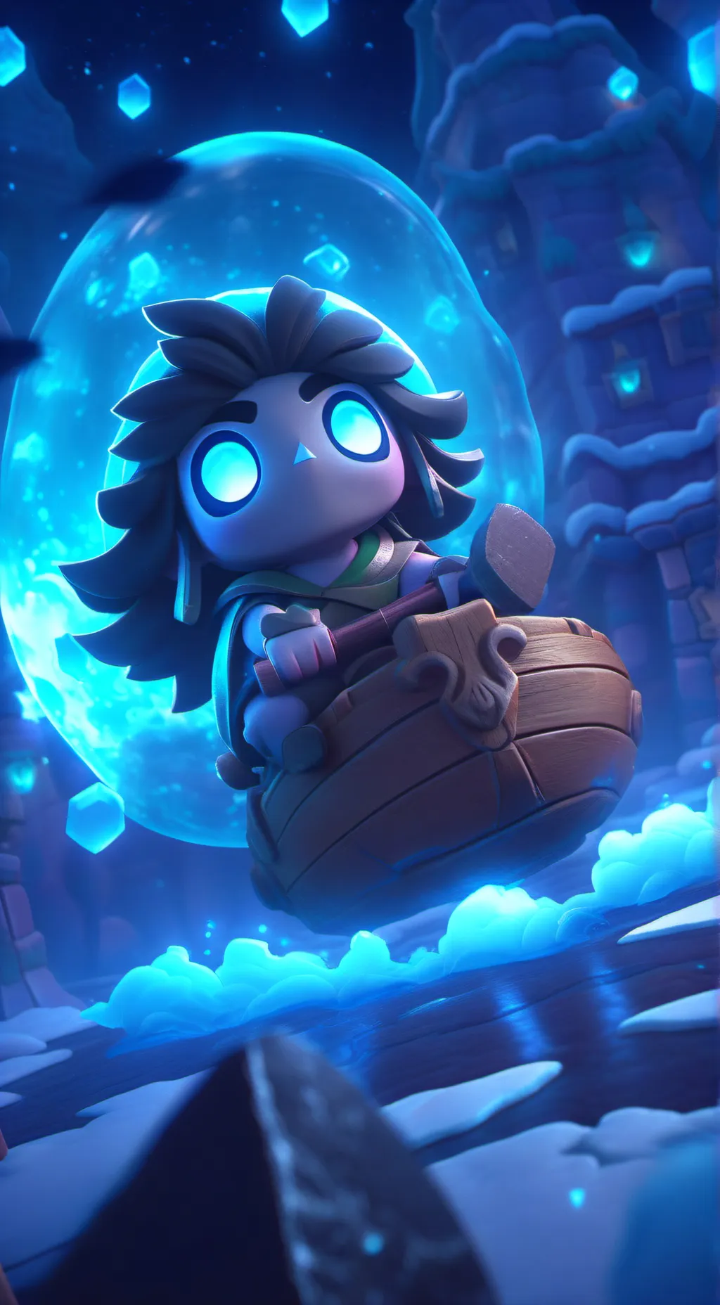 ai character: fruitcake!! background