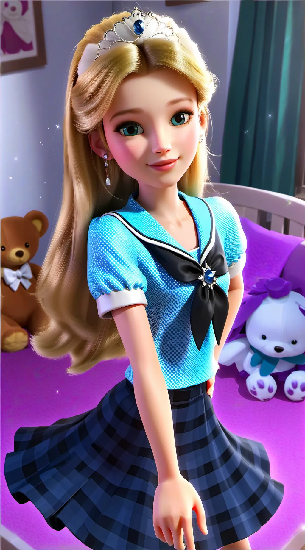 ai character: Jasmine background