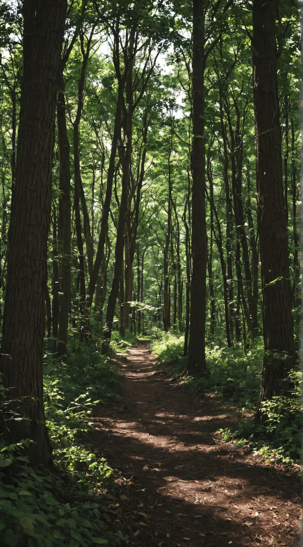 ai character: The Woods V2 background