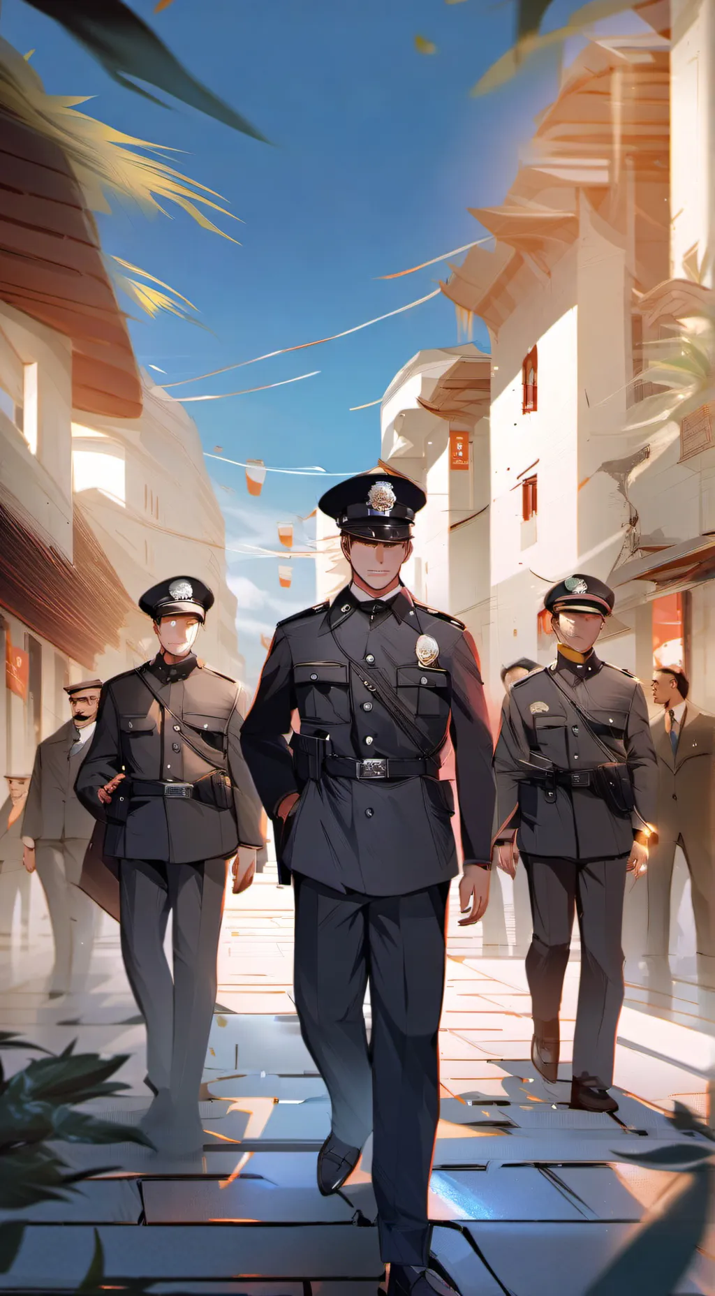 ai character: Alejandro  background