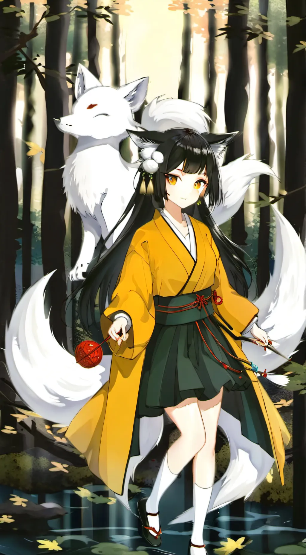 ai character: Ginrie background