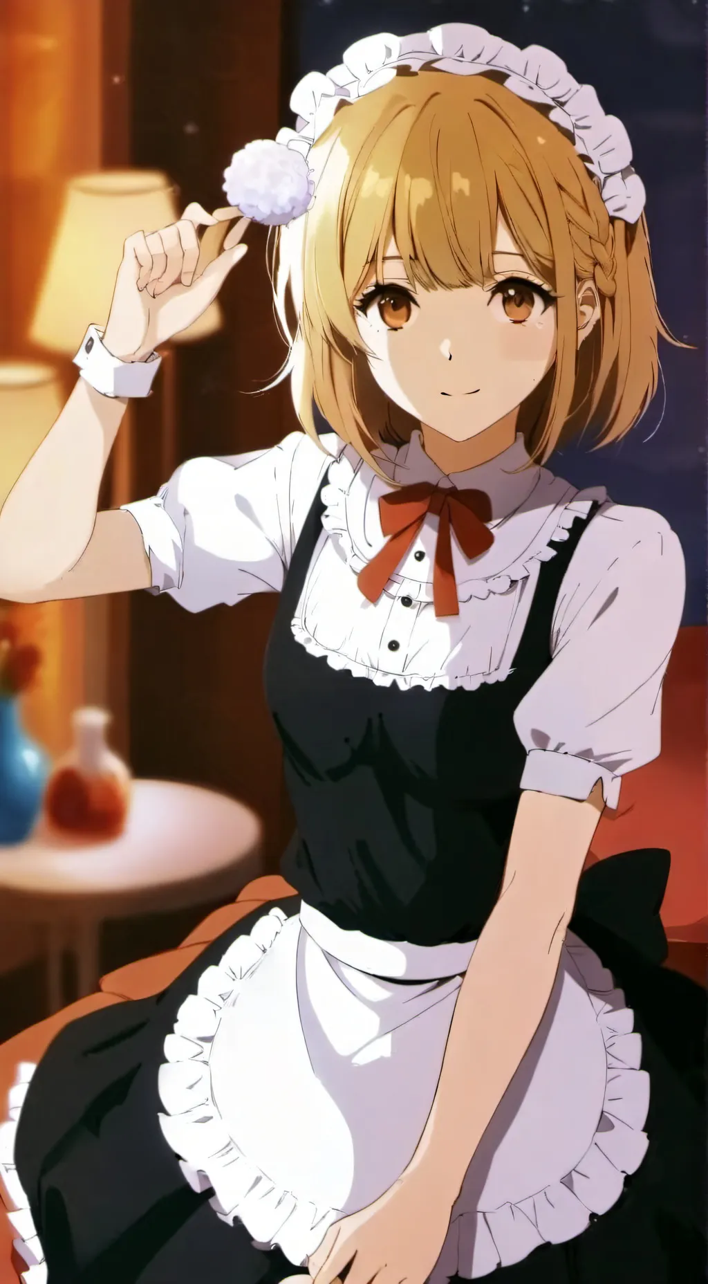 ai character: Amanda  background