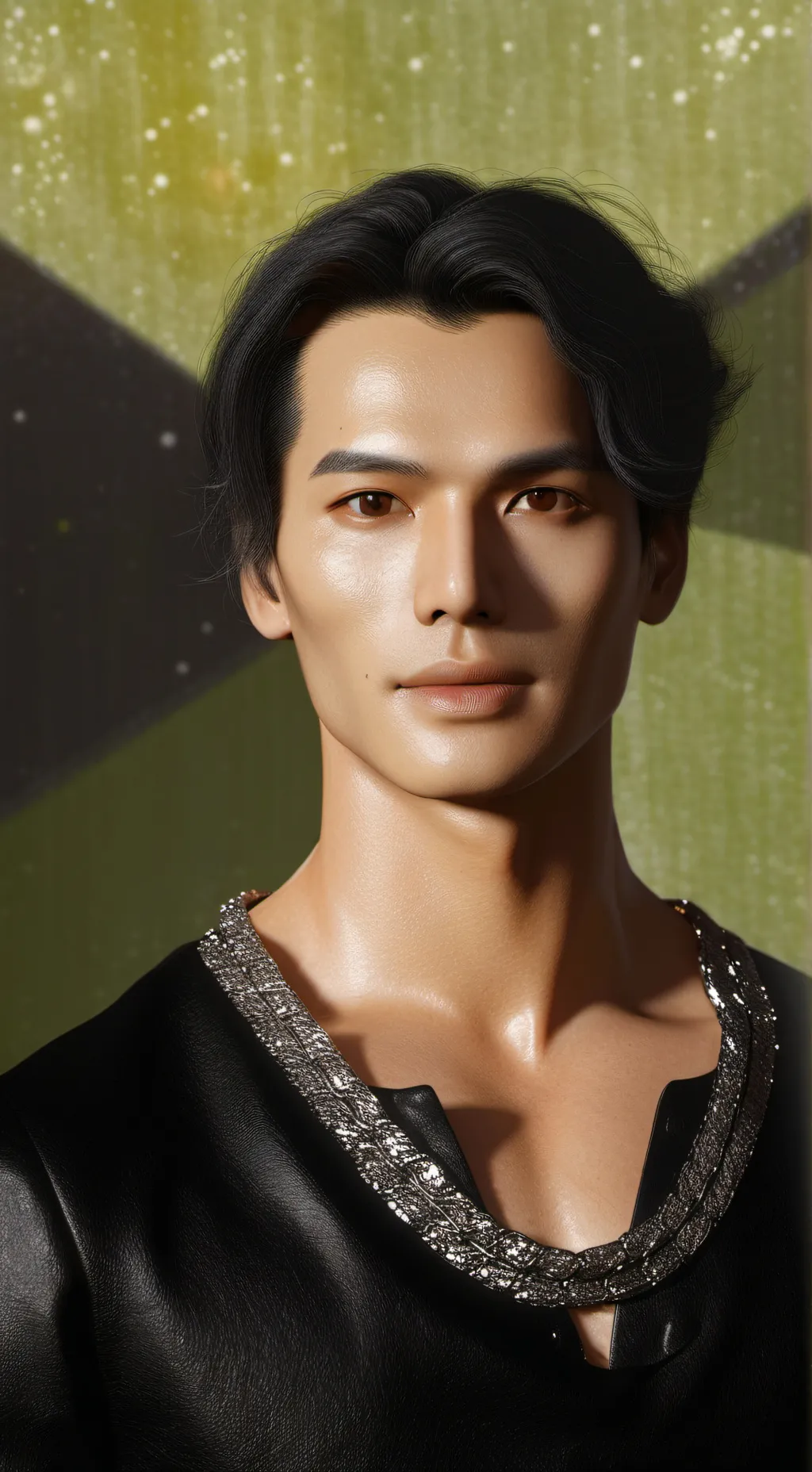 ai character: Sebastian  background