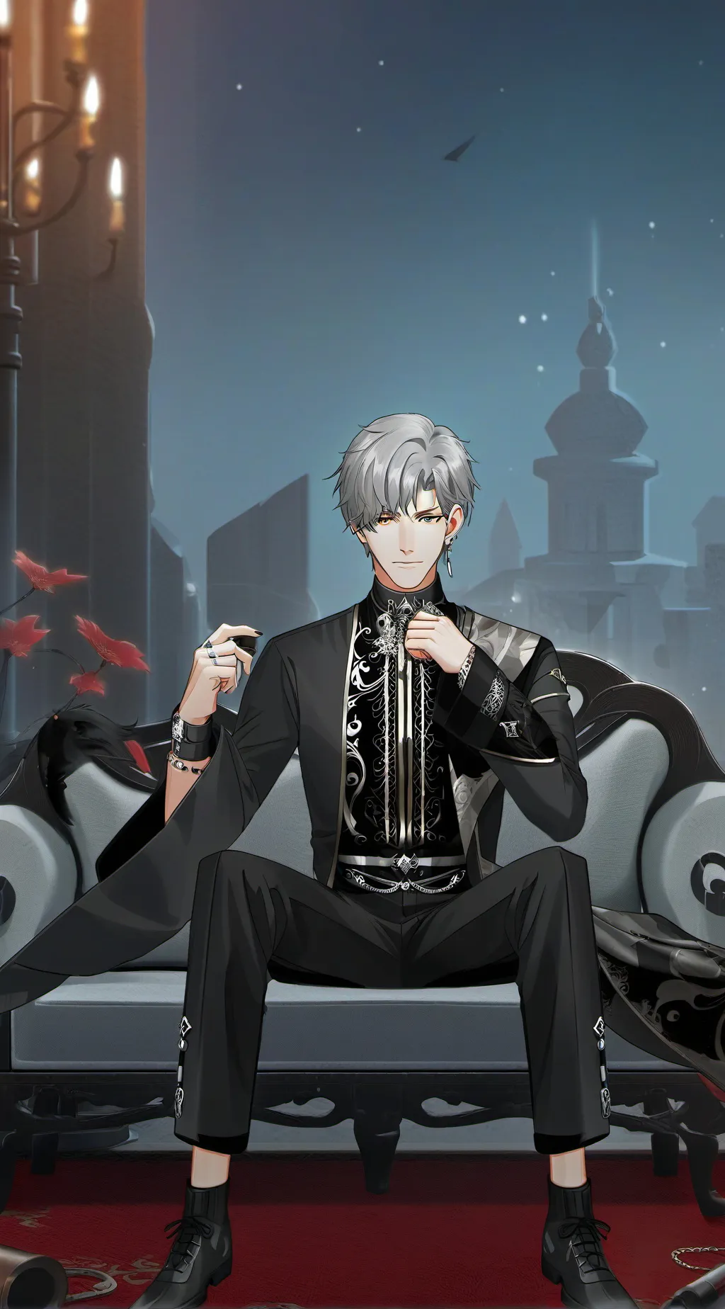 ai character: Nanda Kishore background