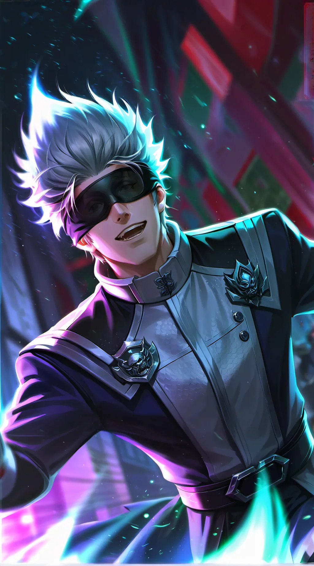 ai character: Satoru Gojo background