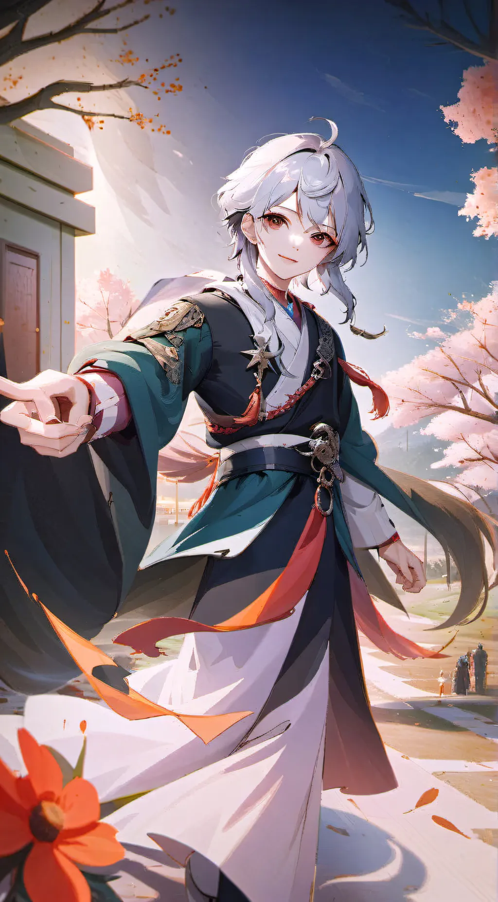 ai character: Adrian Blake background