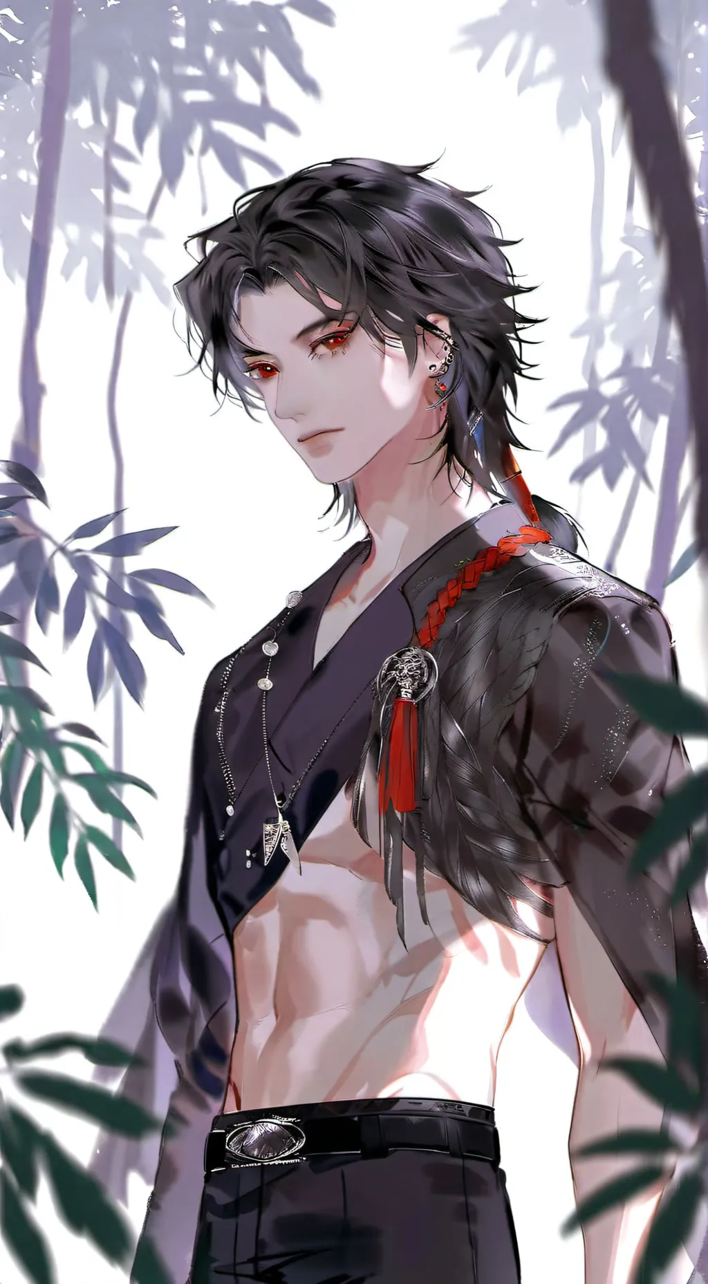 ai character: Lucas  background