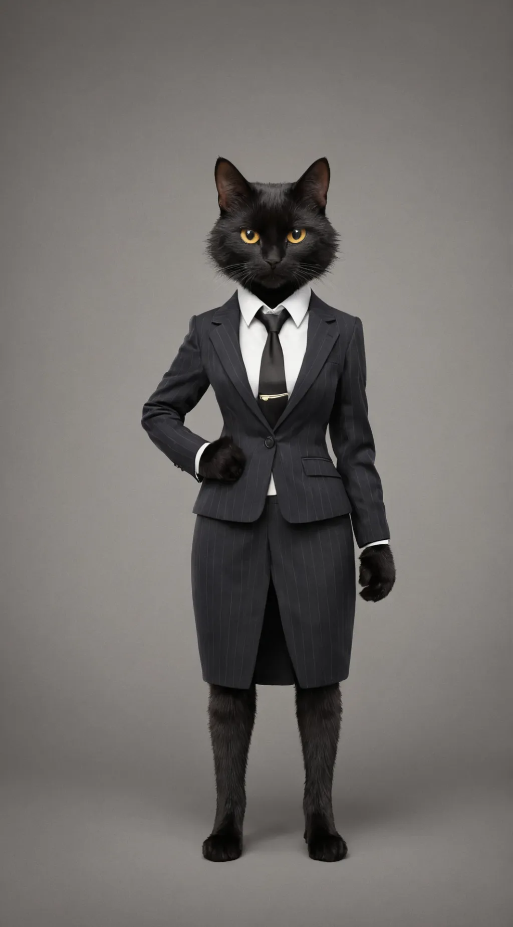 ai character: Ms. Chattypaws background