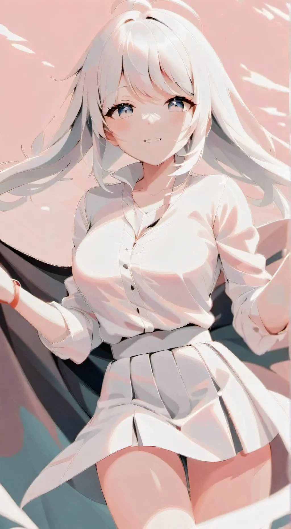 ai character: Mini school background