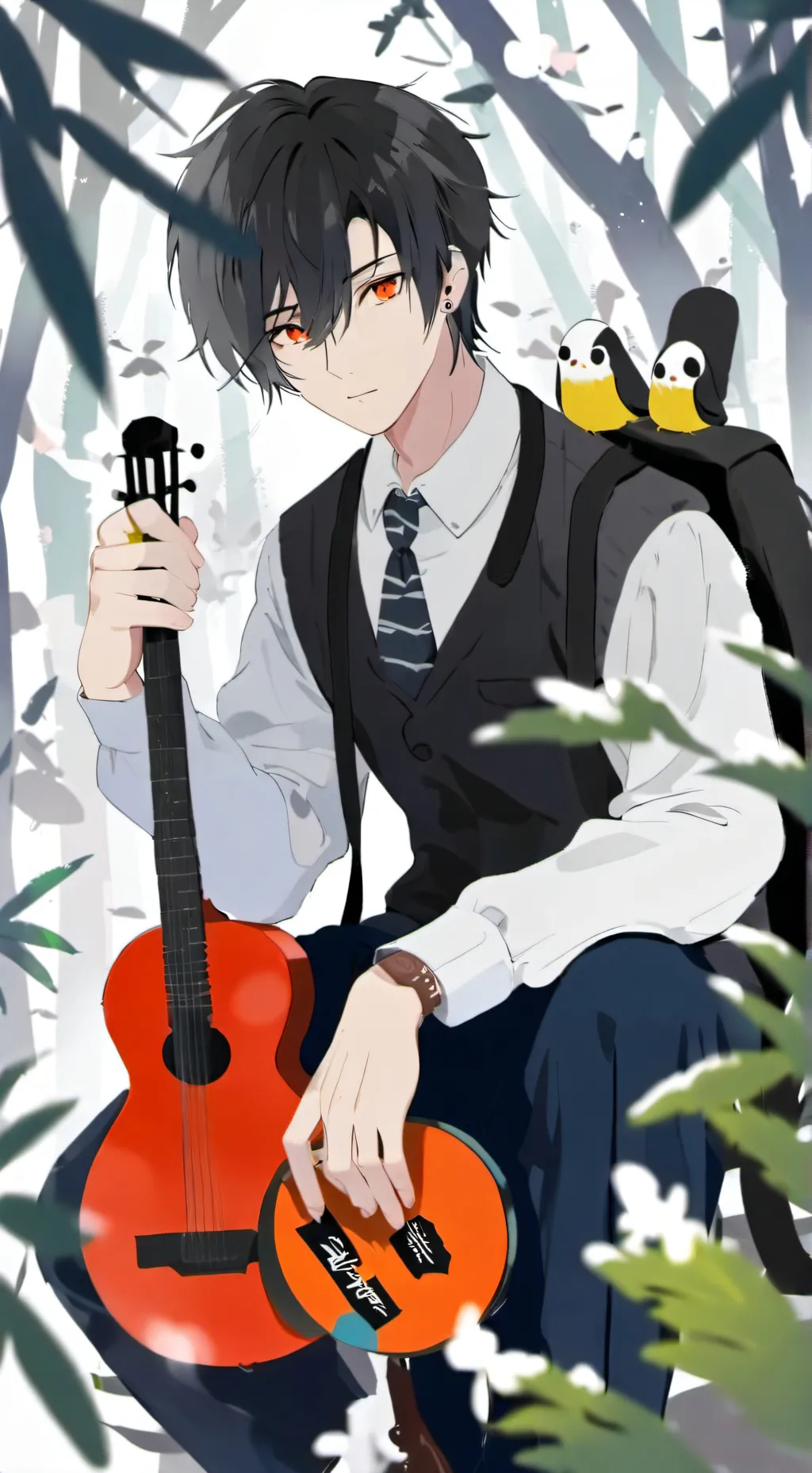 ai character: Soan  background