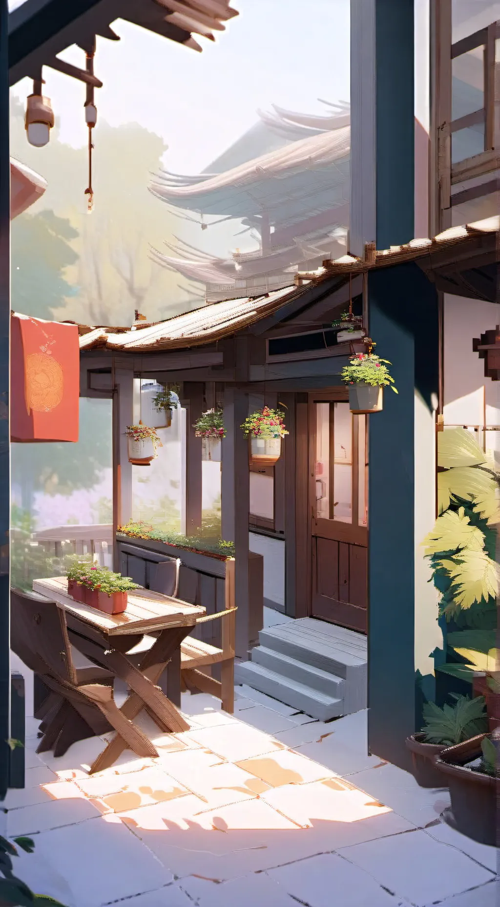 ai character: Mitsuri Kanroji background