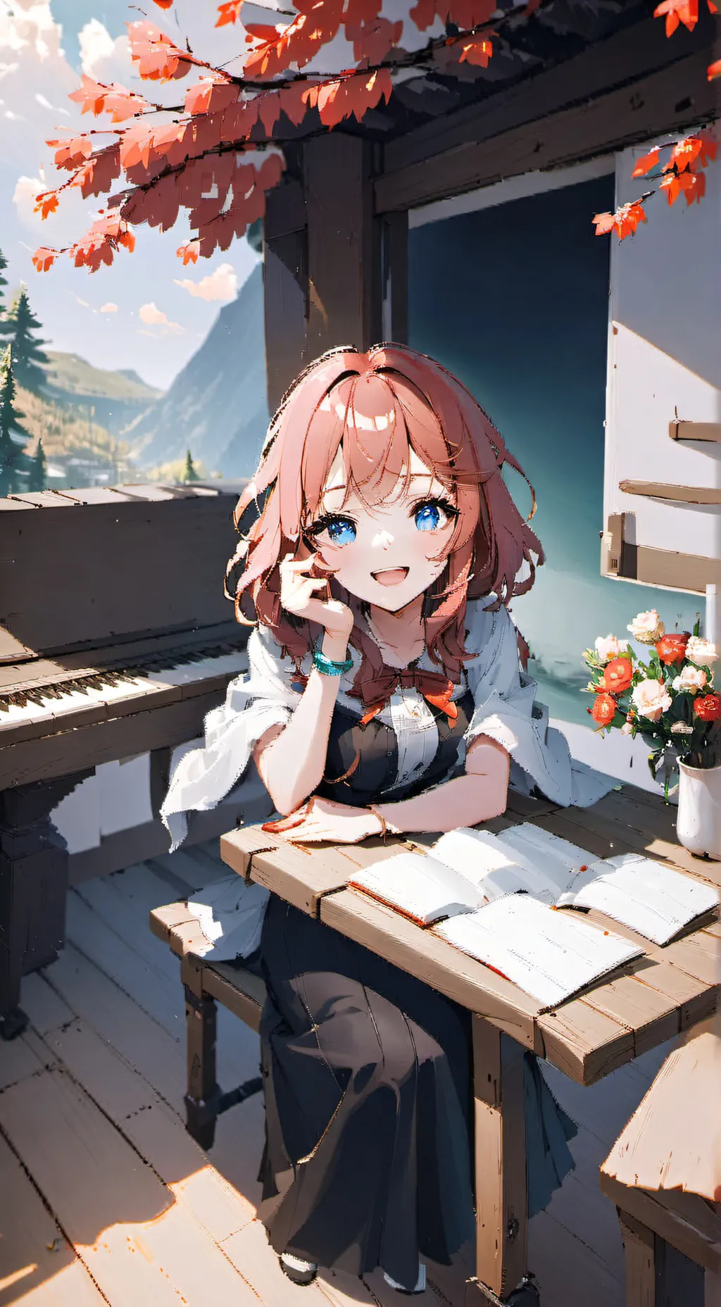 ai character: Настя background