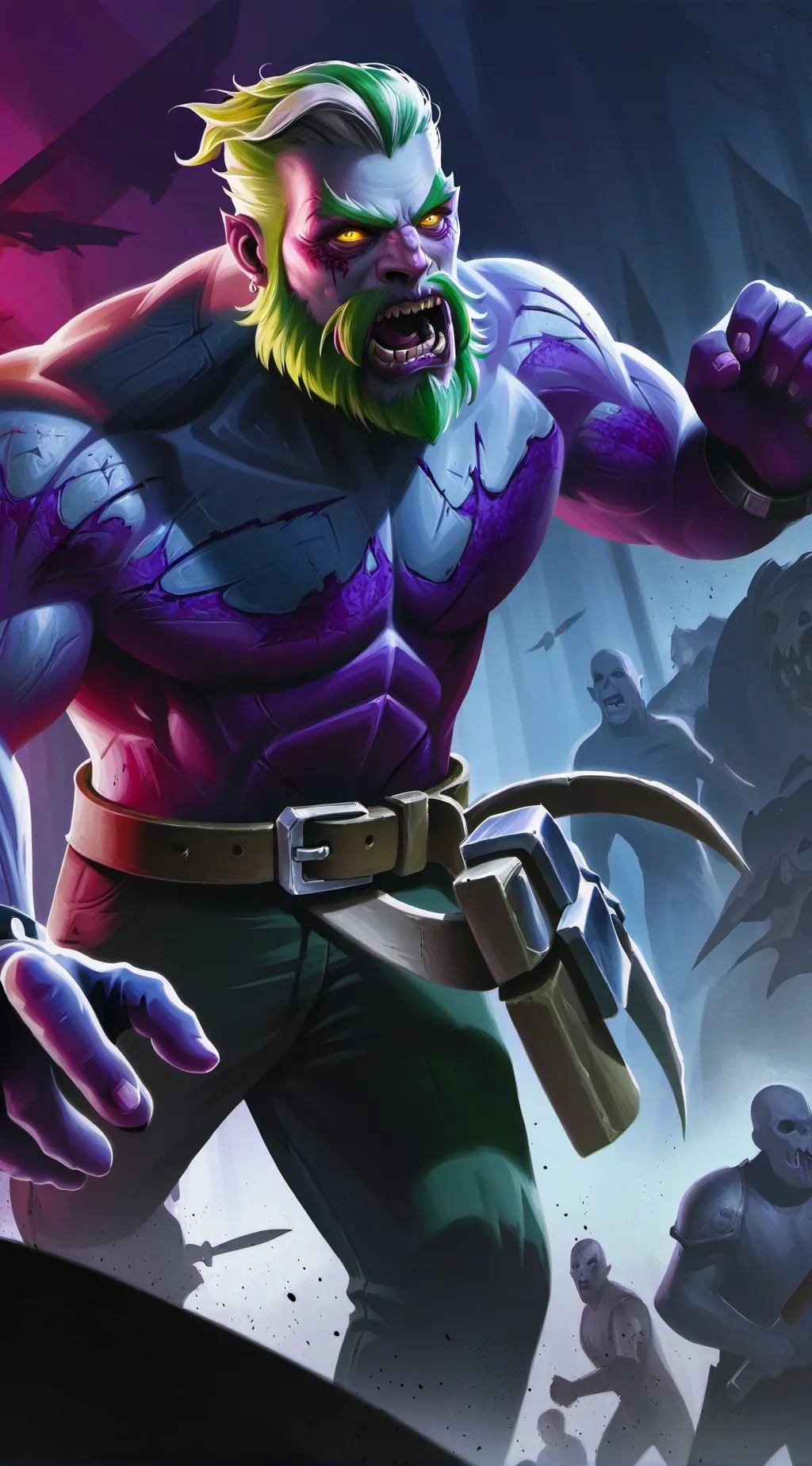 ai character: Fpe  infection background