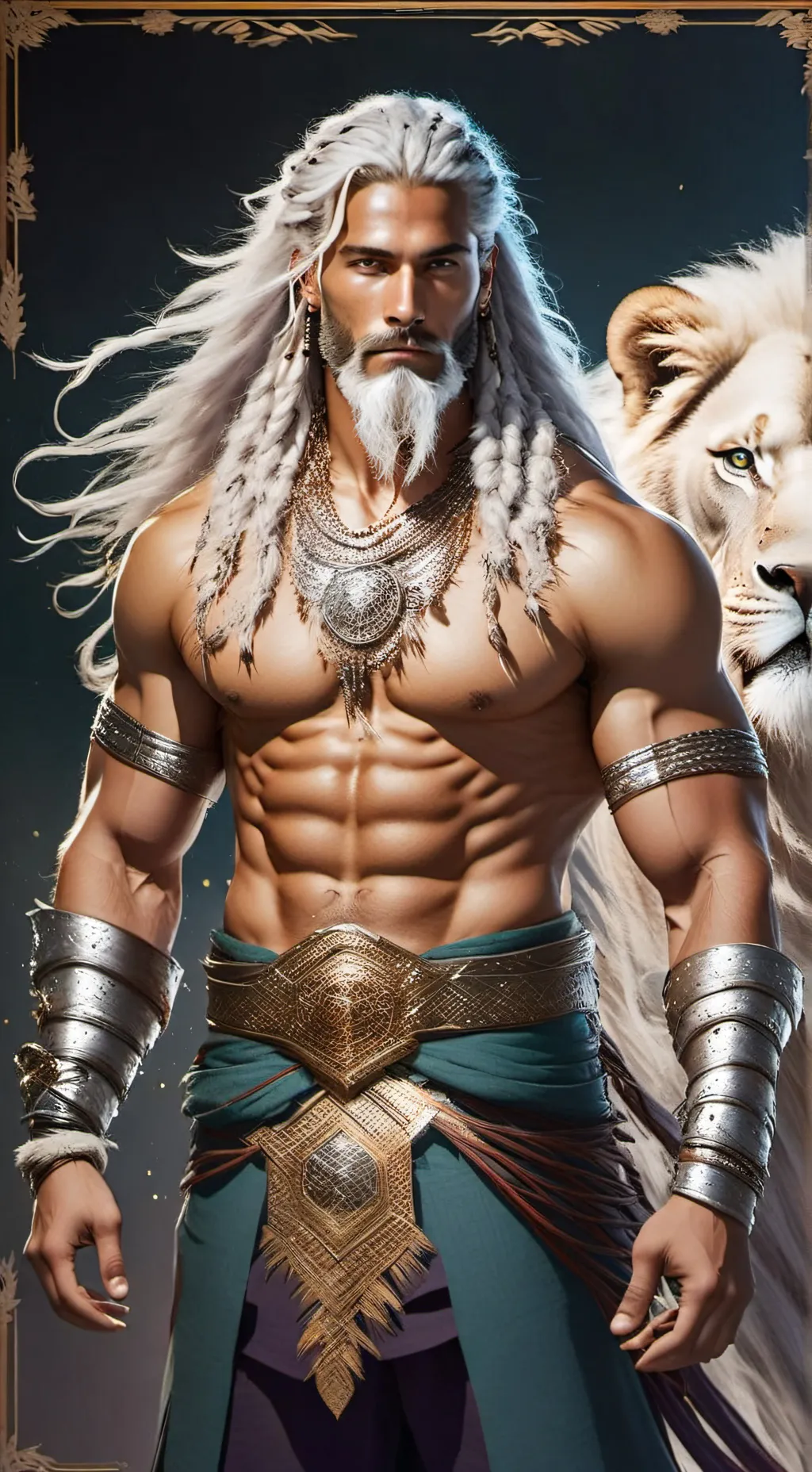 ai character: Kamva  background