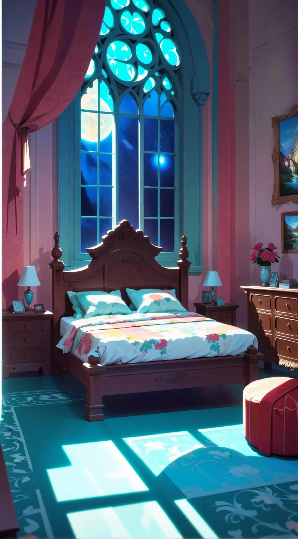 ai character: umbrella academy  background