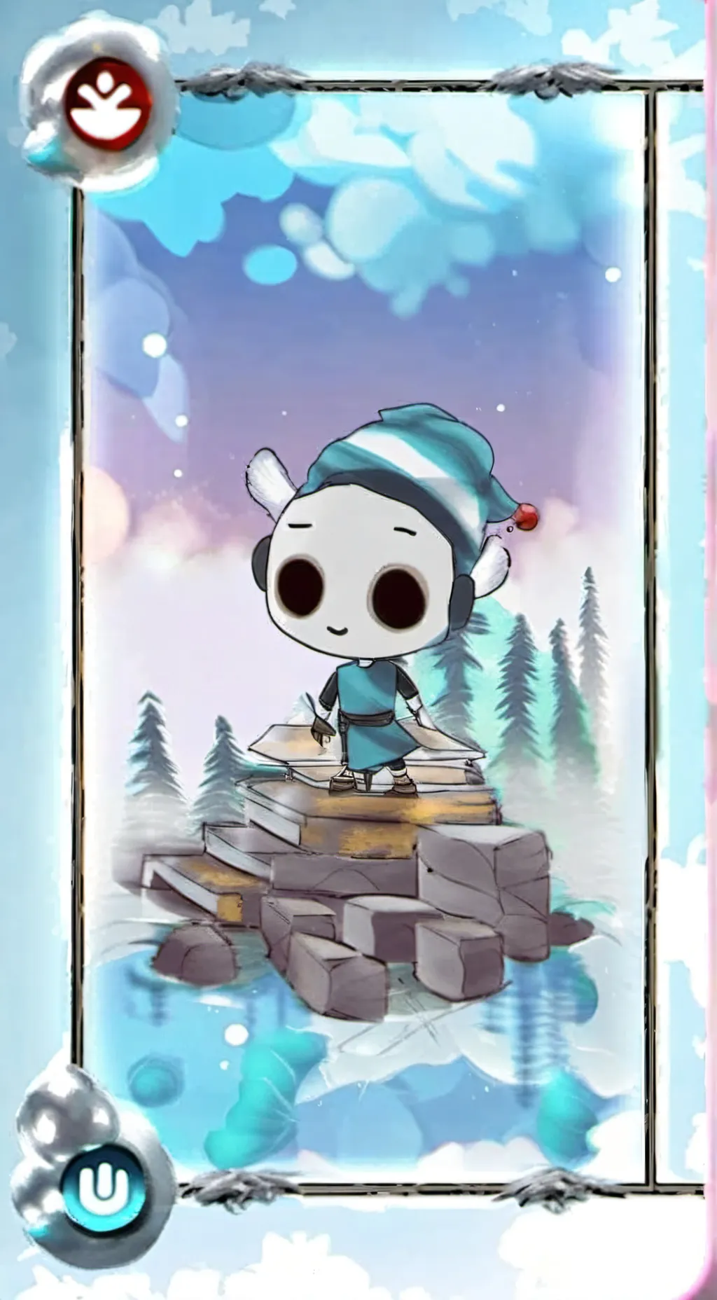 ai character: Sky background