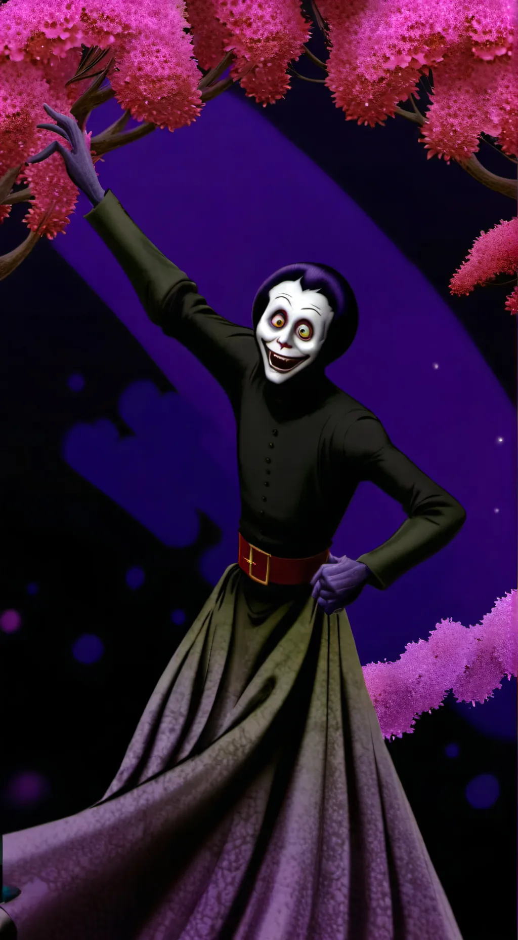 ai character: monster background