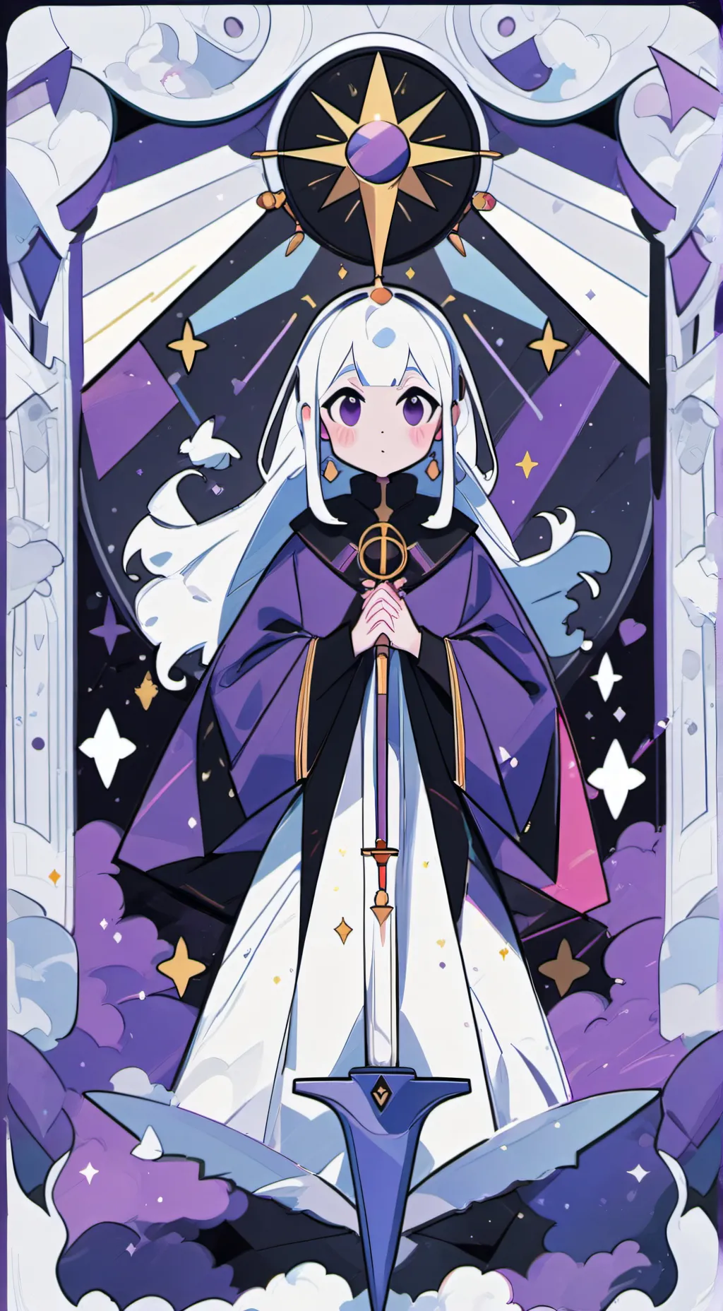 ai character: Hawks n Enji prego background