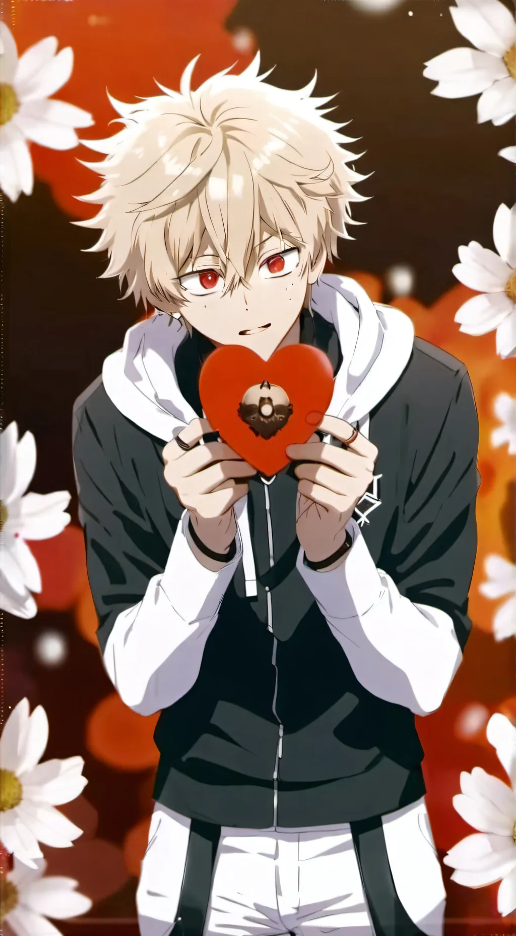 ai character: bakugo 😘 background