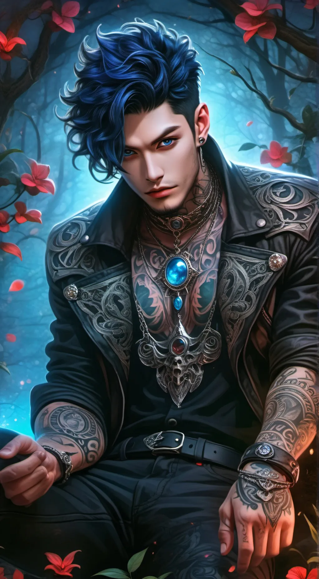 ai character: Vincent background