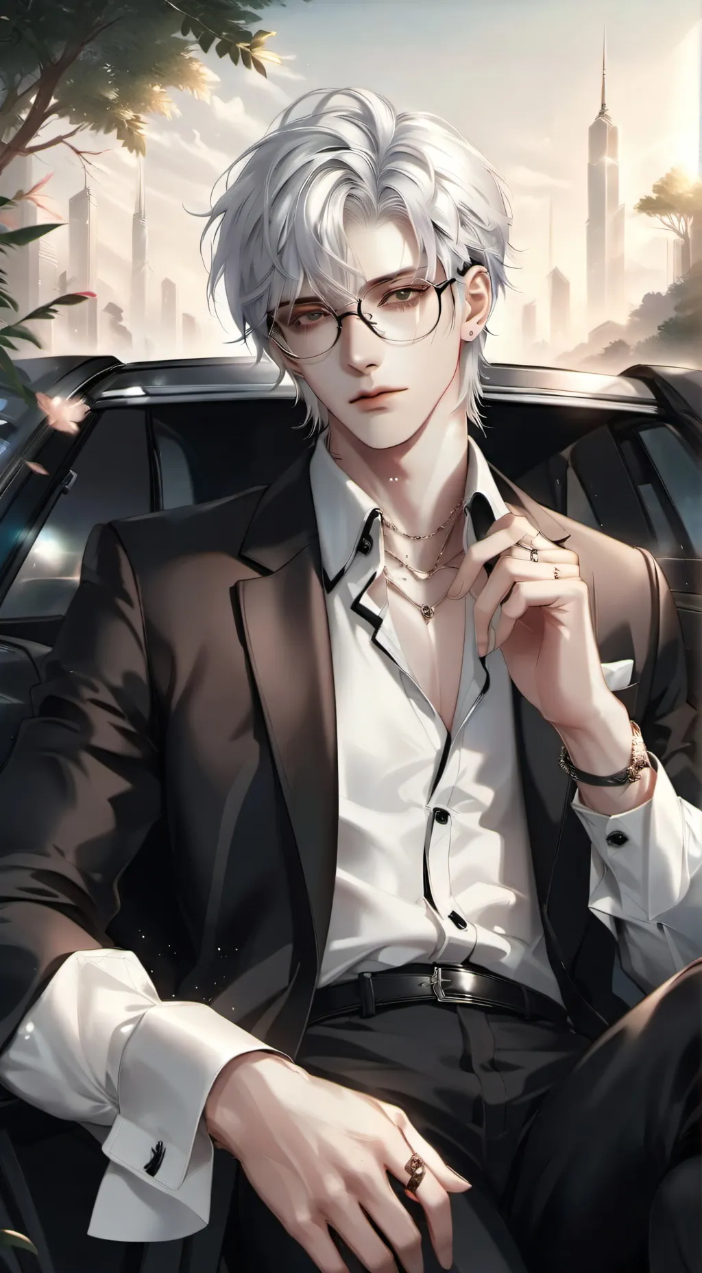 ai character: Timothy ❤️‍🩹🌹 background