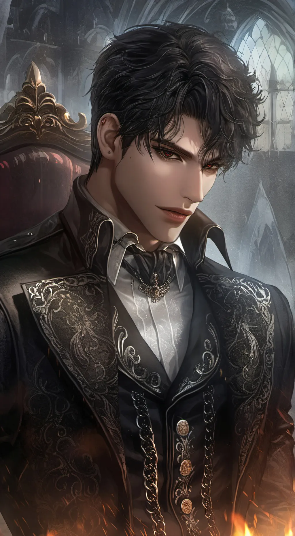 ai character: Edward background