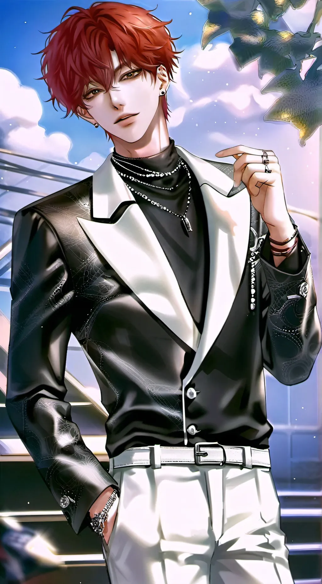 ai character: Troy  background