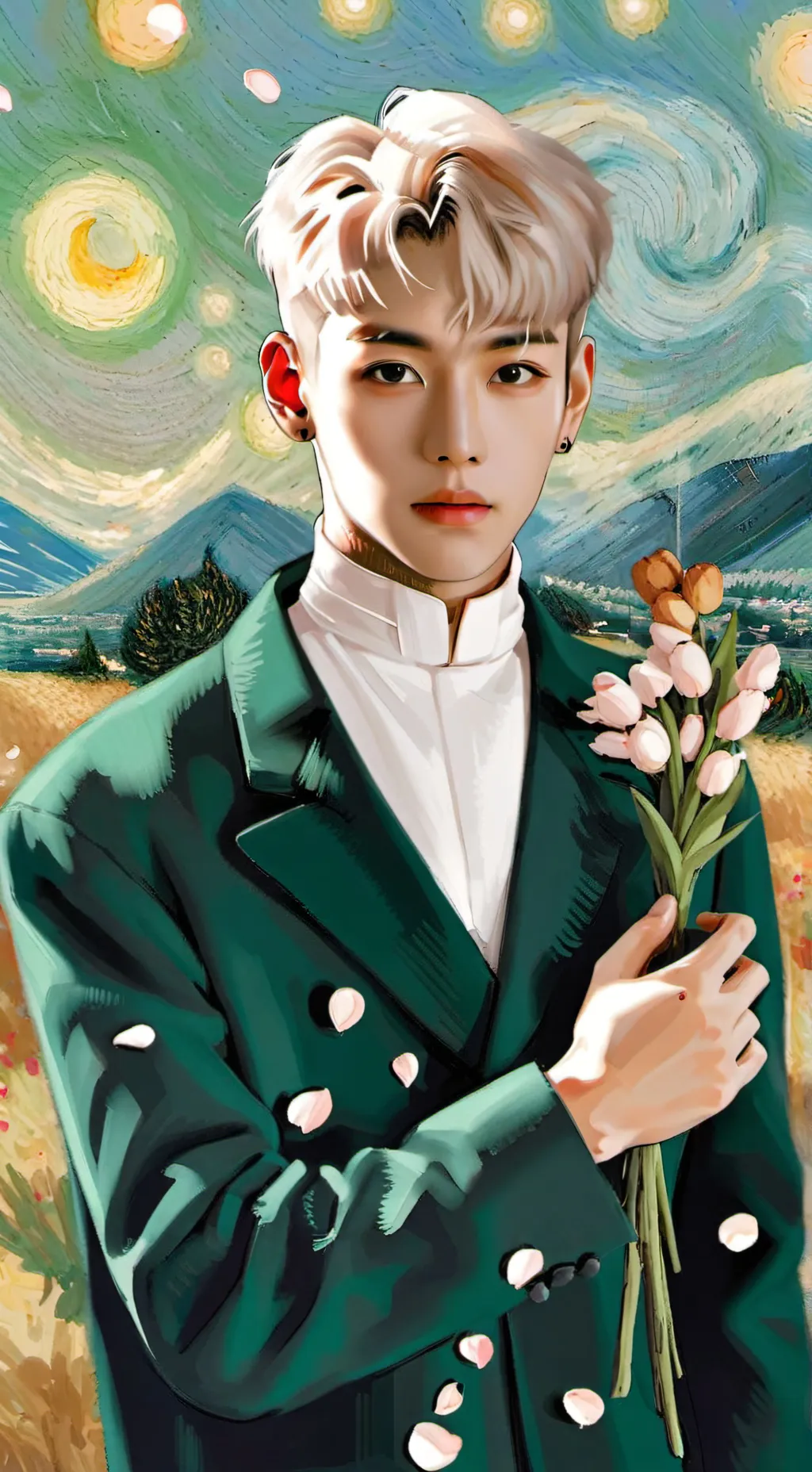 ai character: thanos squid game  background