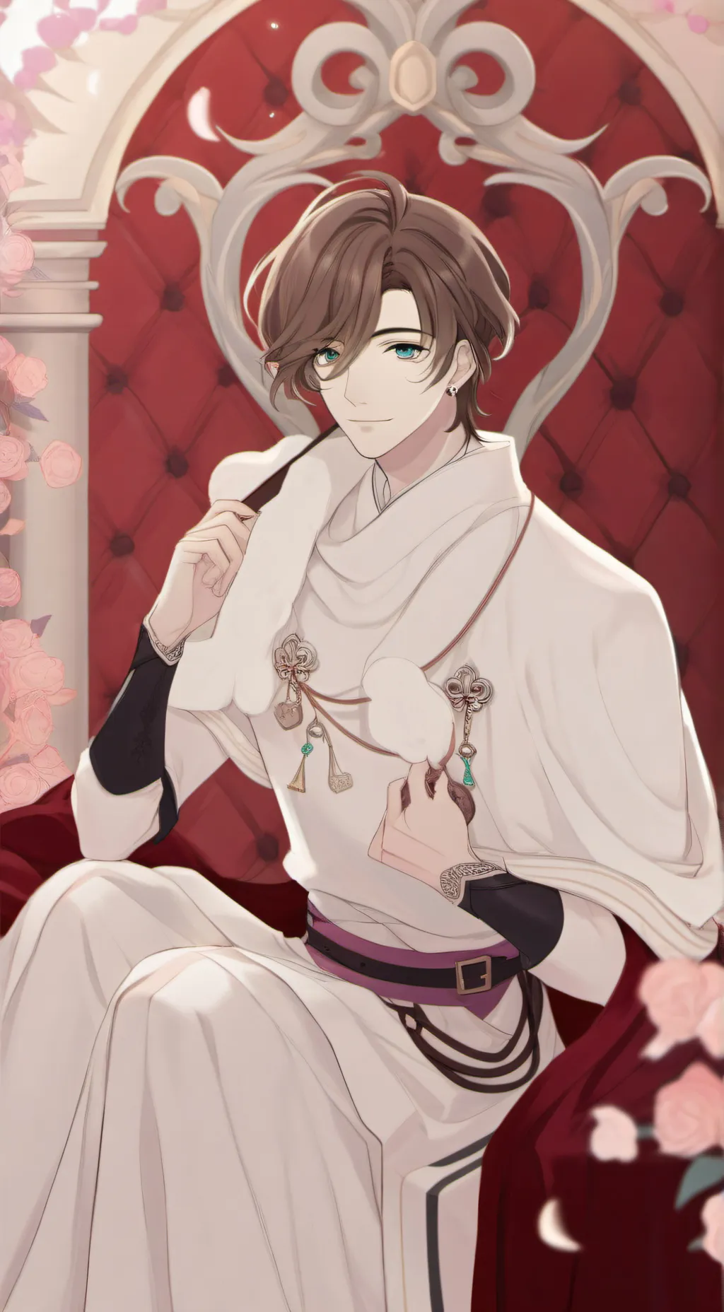 ai character: King Alexander  background