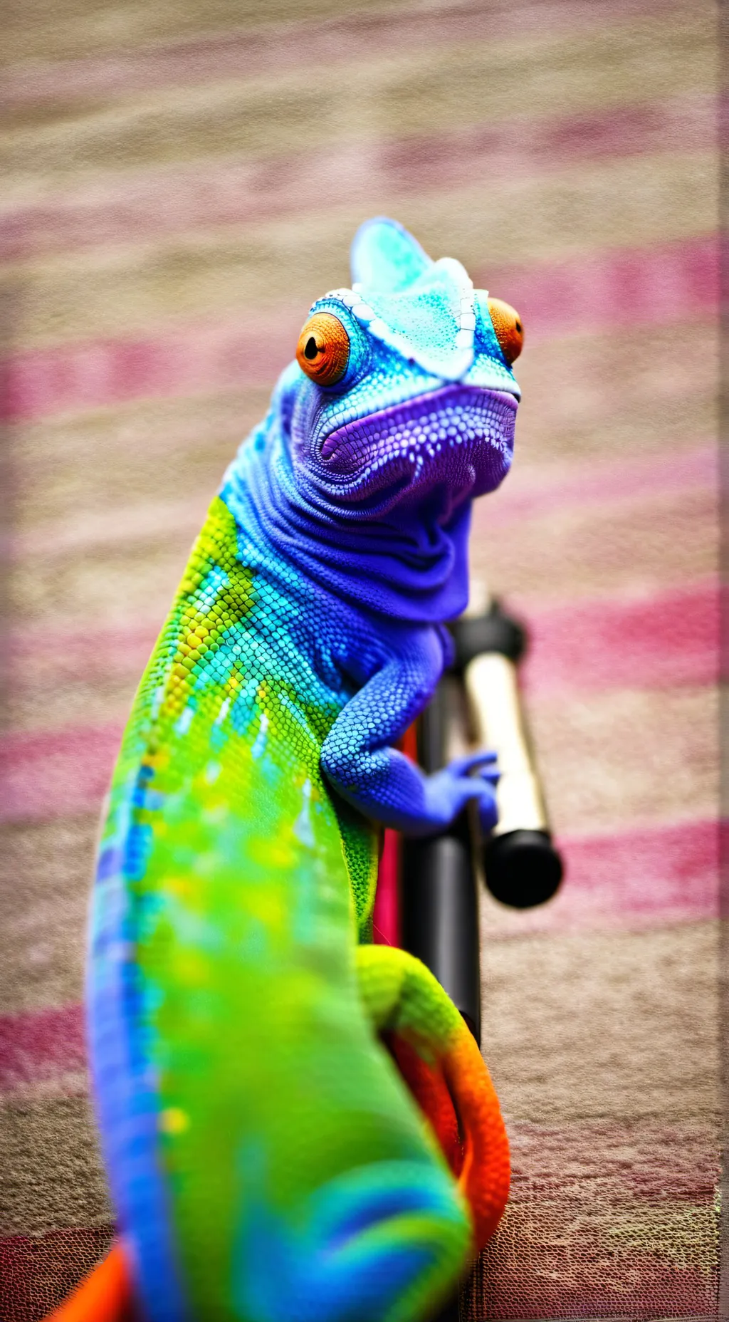 ai character: Pixel background