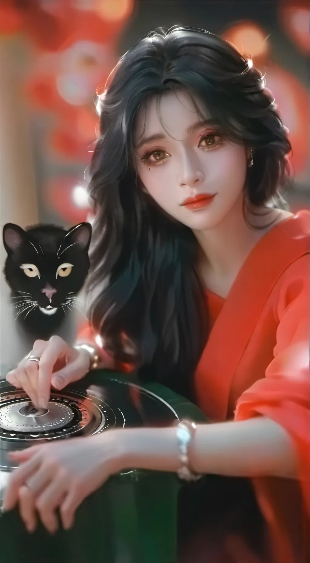 ai character: <<Kny bump>> background