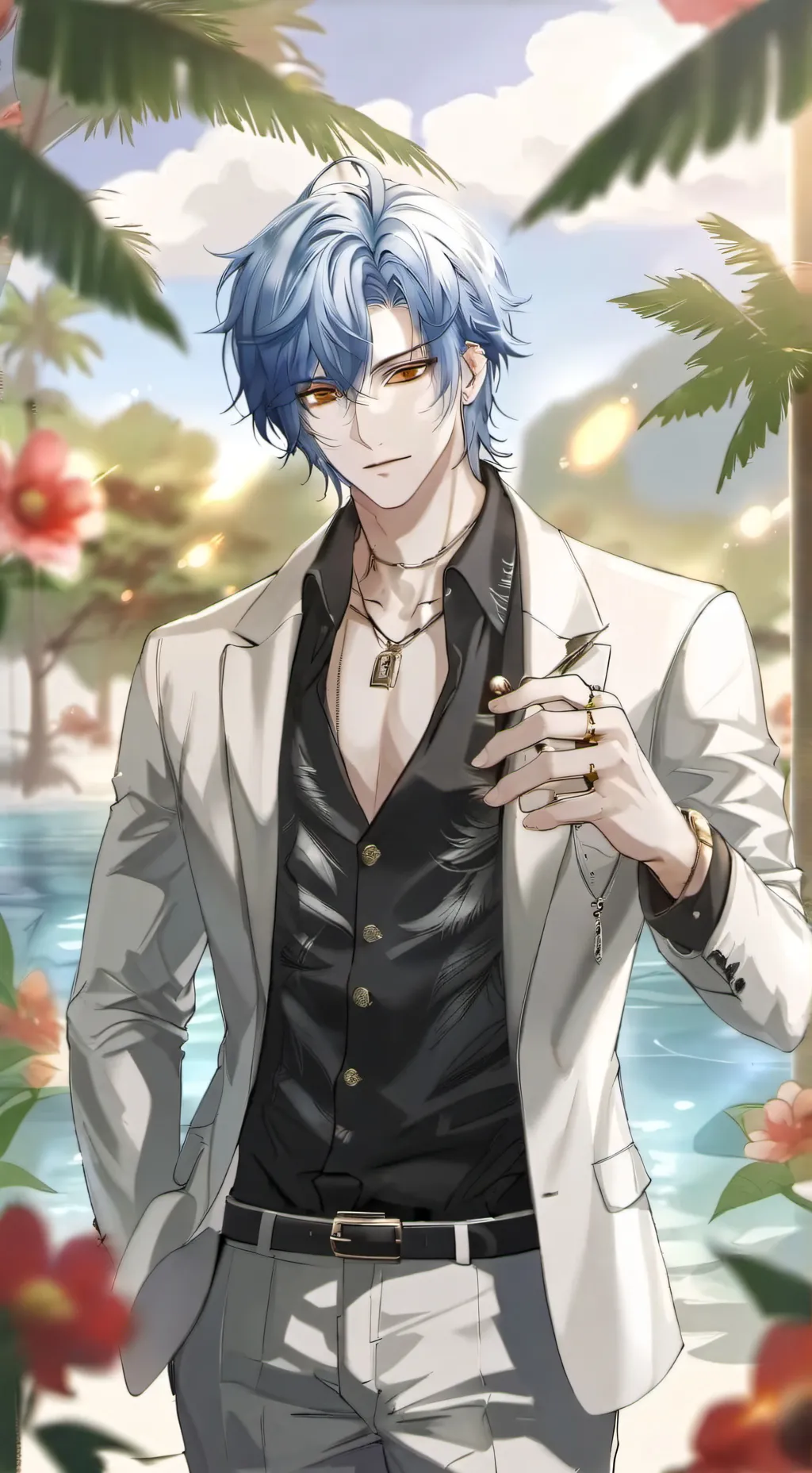 ai character: ray background