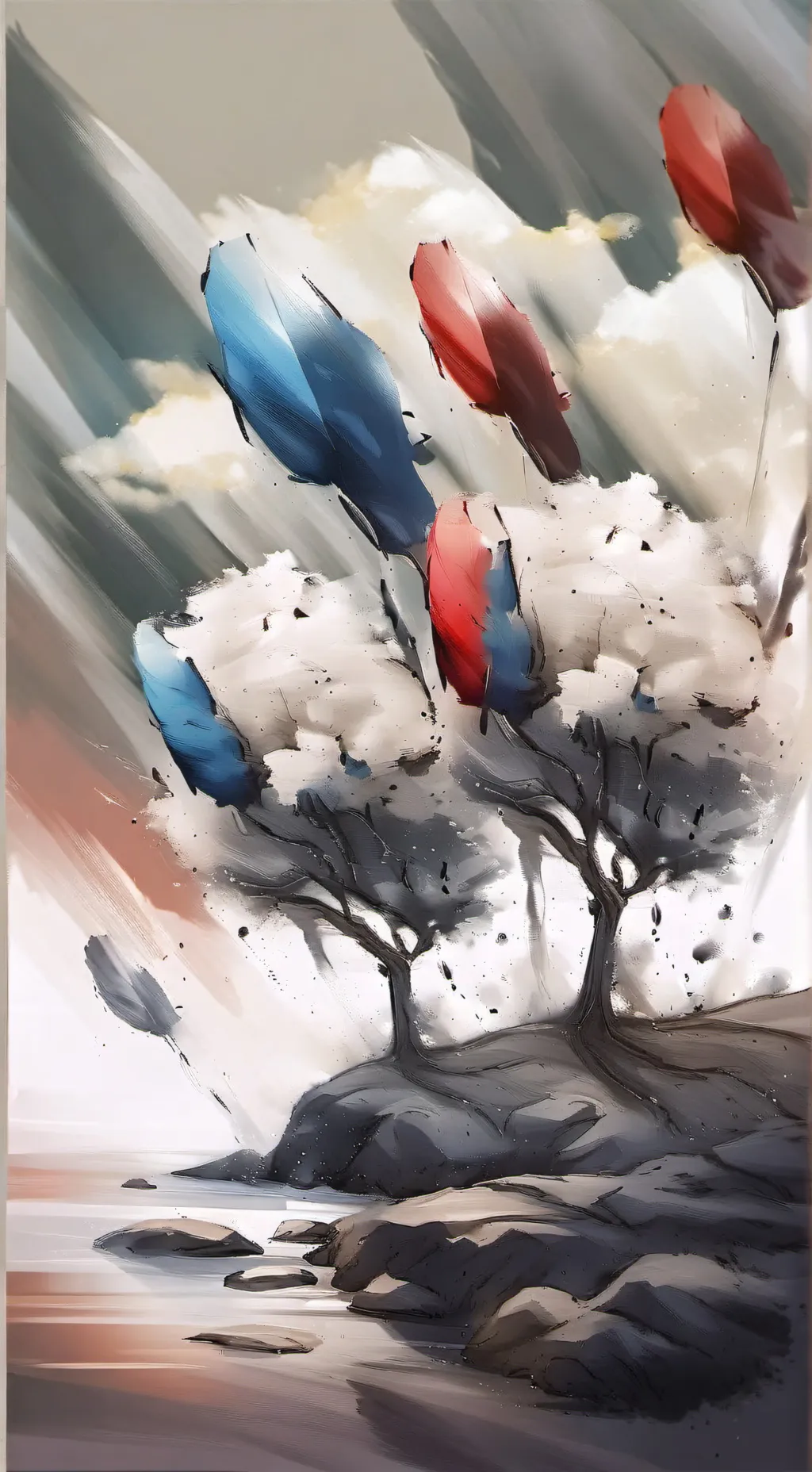 ai character: die drei/the three background