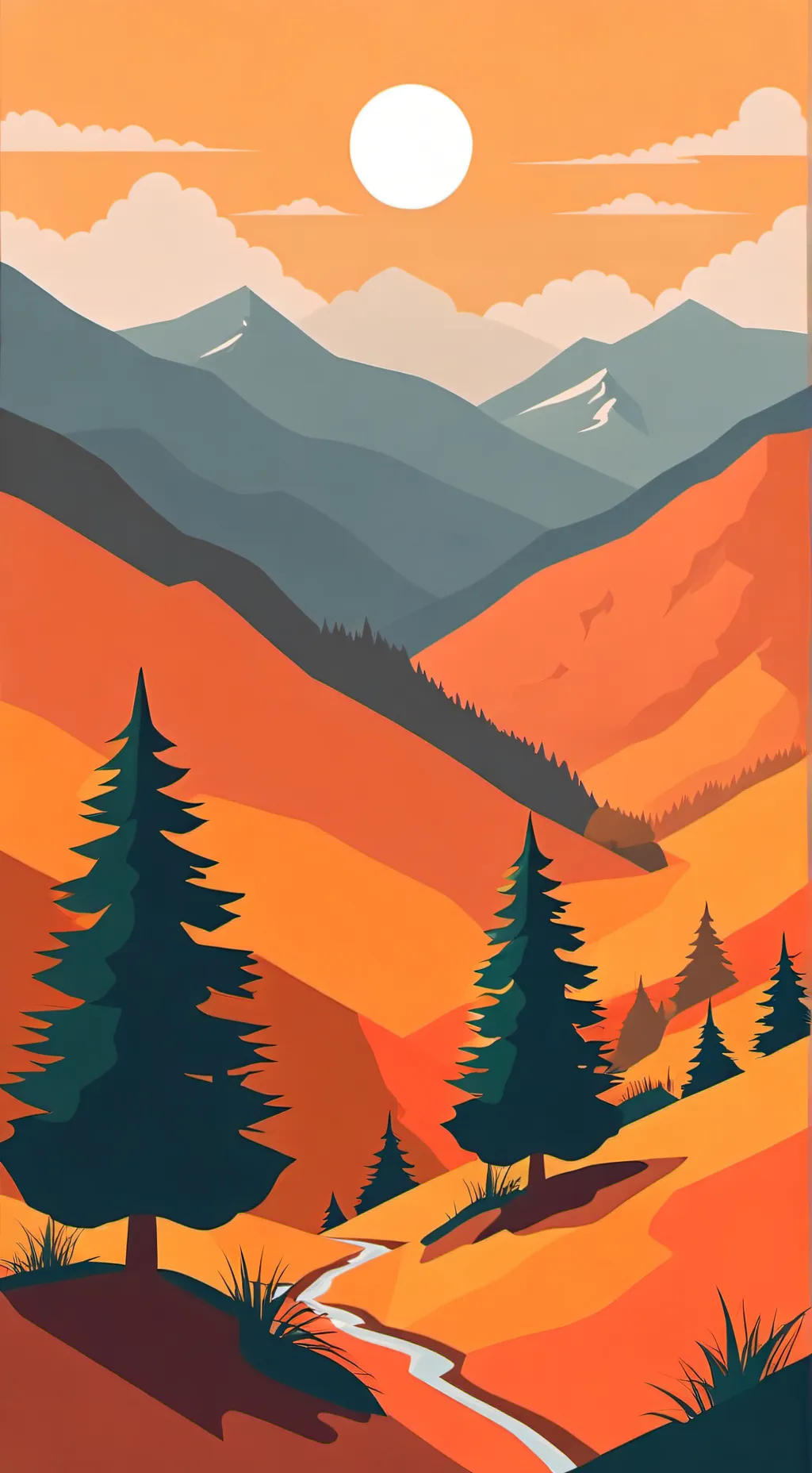 ai character: MHA CAMPING background