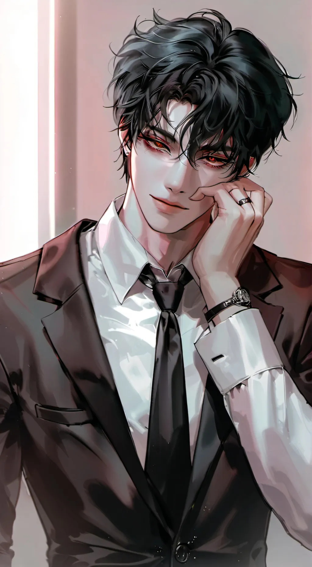 ai character: Max  background