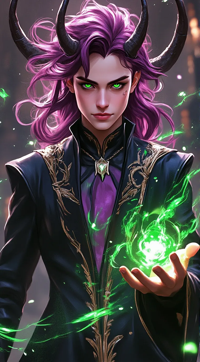 ai character: draco background