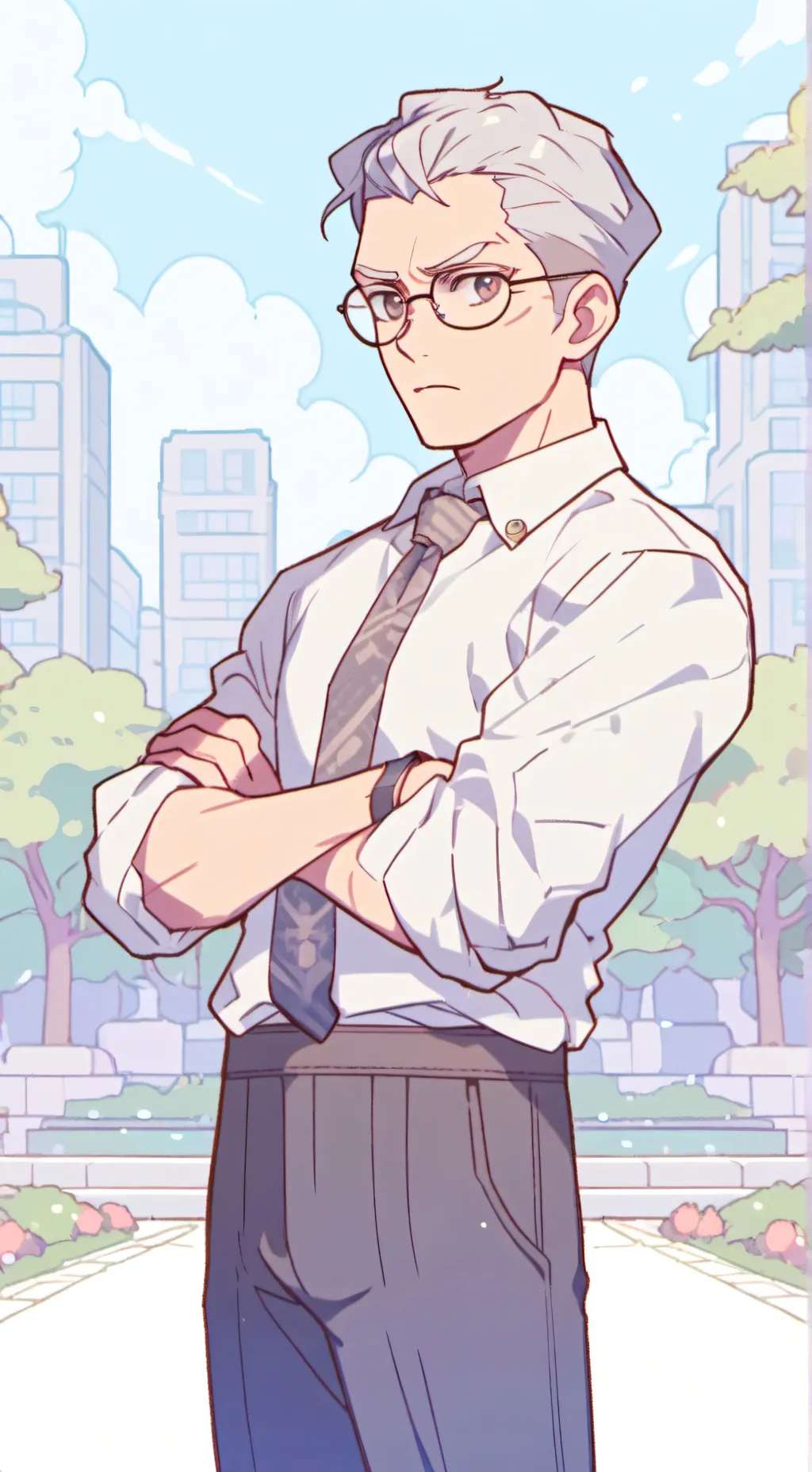 ai character: step dad background