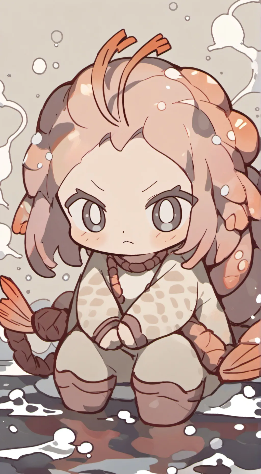 ai character: +{SHRIMPO!!!!!}+ background