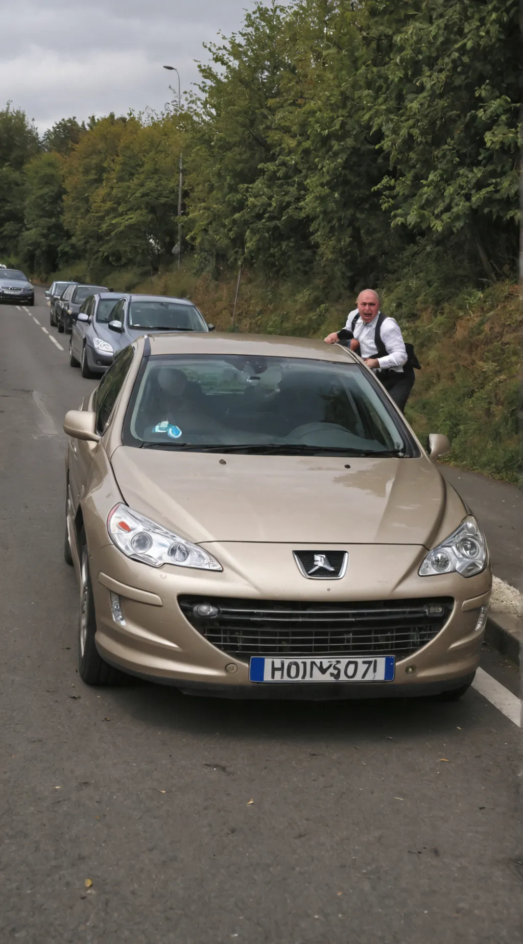 ai character: The Drunk Driver background