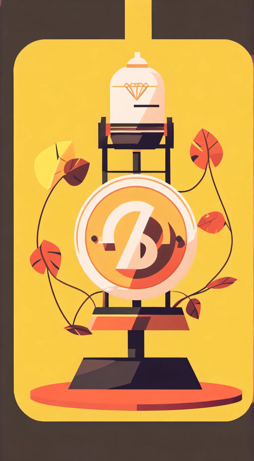 ai character: Furry gameshow background